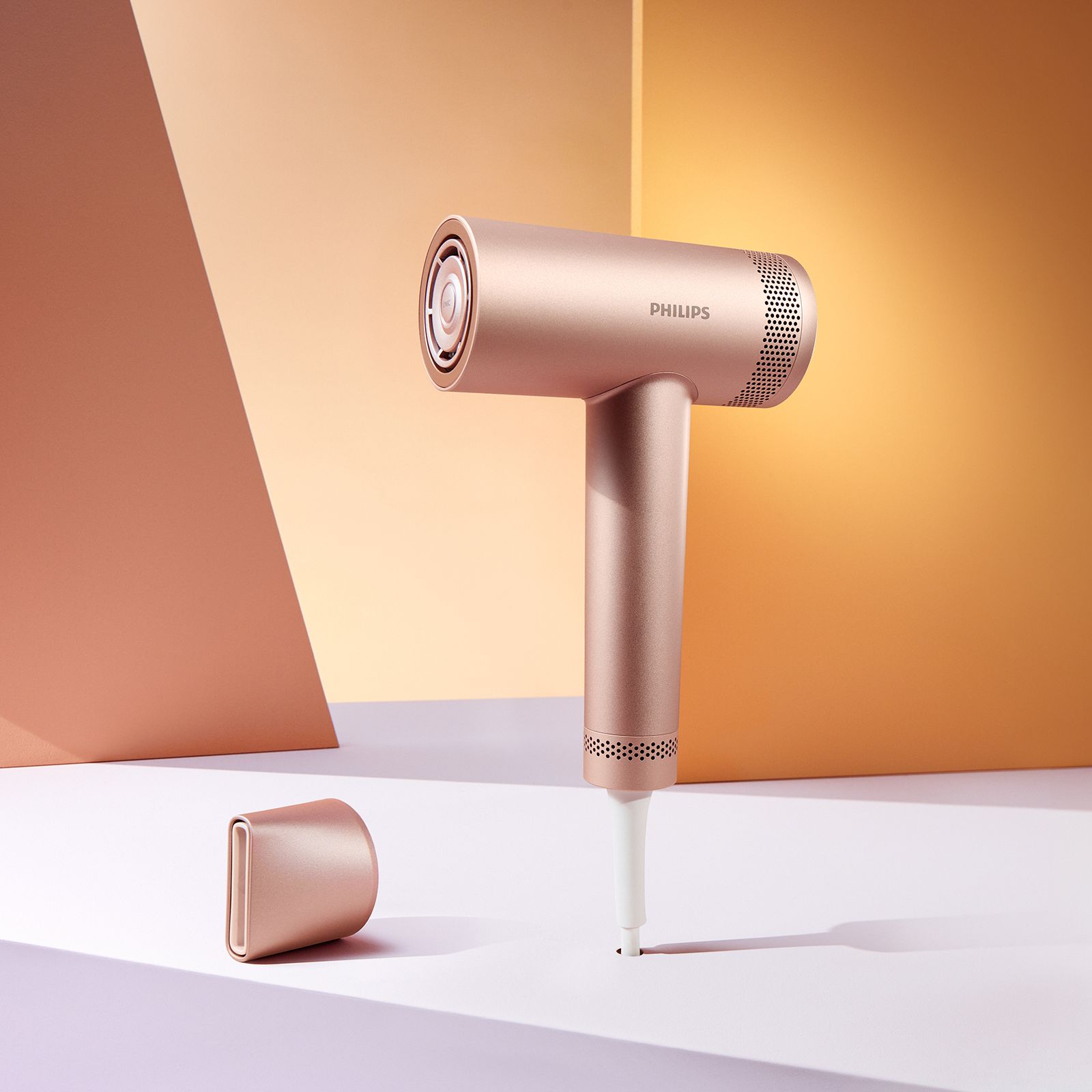 Philips 8000 Series Hair Dryer With 7 Heat Settings & Cool Shot (Thermo Shield Advanced Technology, Rose Champagne)_8