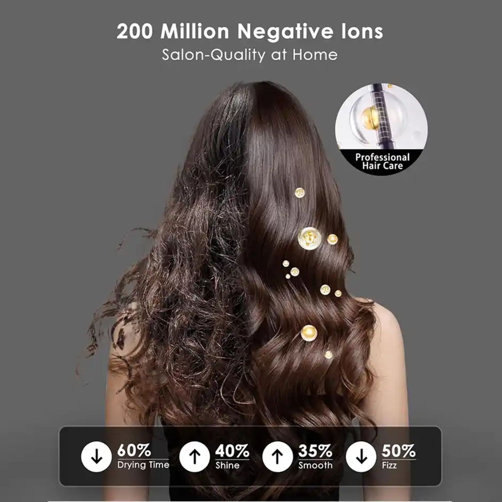 PIGEON Elegant BLDC 5-In-1 Hair Dryer with 4 Heat Settings & Cool Shot (Ionic Technology, Grey) PIGEON Elegant BLDC 5-In-1 Hair Dryer with 4 Heat Settings & Cool Shot (Ionic Technology, Grey)_5