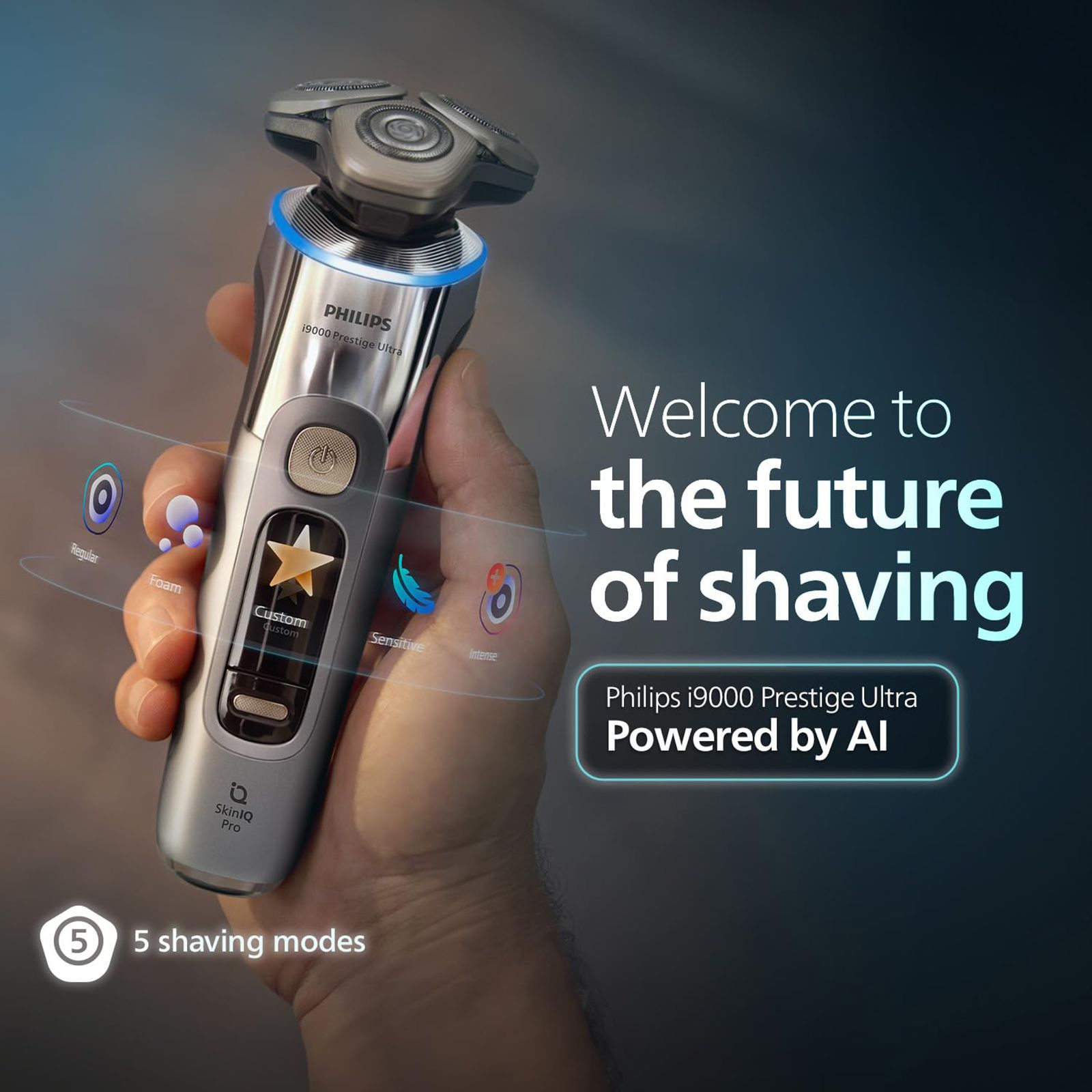 Philips i9000 Prestige Ultra Rechargeable Cordless Electric Shaver for Face & Neck for Men (60mins Runtime, Skin IQ Pro Technology, Chrome) Philips i9000 Prestige Ultra Rechargeable Cordless Electric Shaver for Face & Neck for Men (60mins Runtime, Skin IQ Pro Technology, Chrome)_24