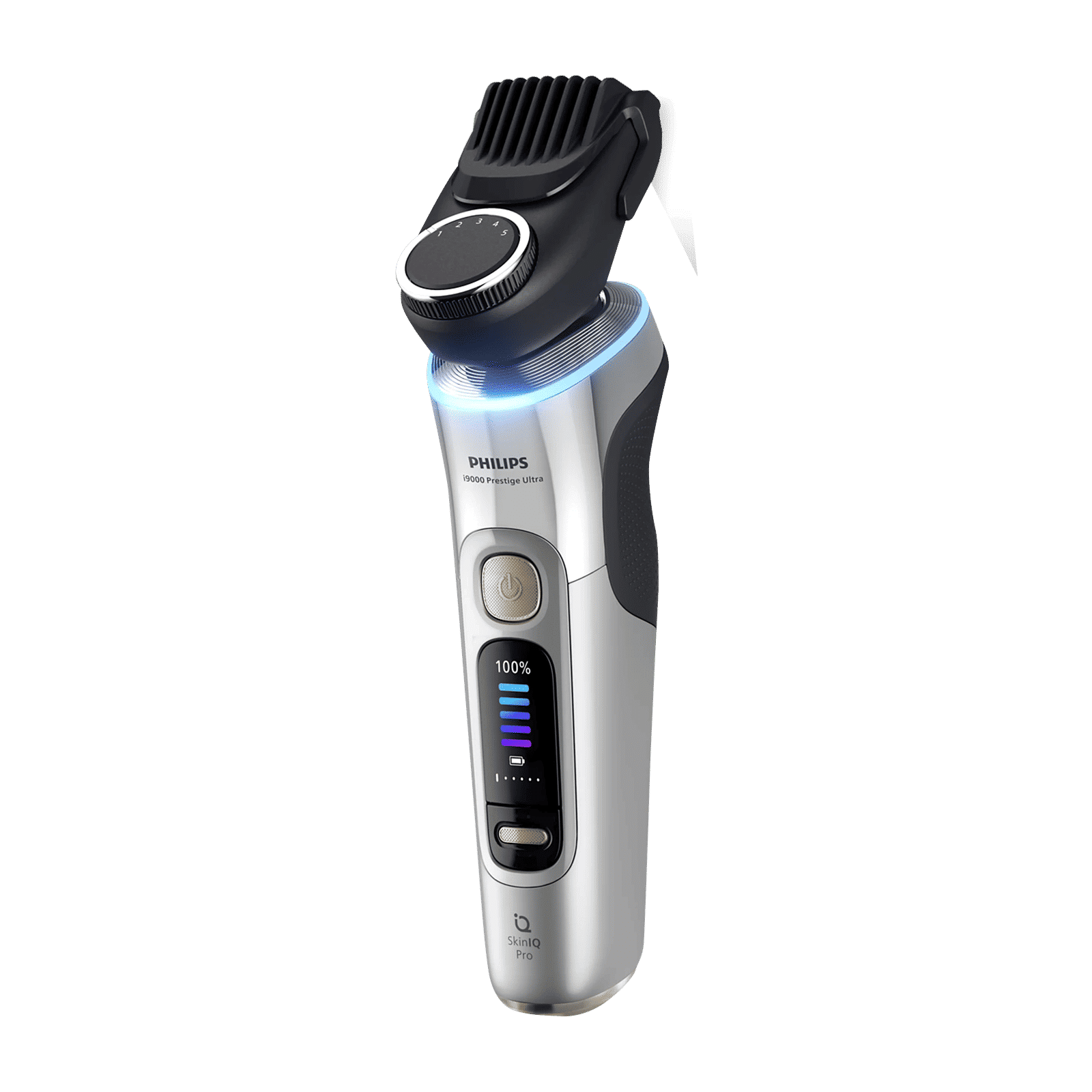 Philips i9000 Prestige Ultra Rechargeable Cordless Electric Shaver for Face & Neck for Men (60mins Runtime, Skin IQ Pro Technology, Chrome) Philips i9000 Prestige Ultra Rechargeable Cordless Electric Shaver for Face & Neck for Men (60mins Runtime, Skin IQ Pro Technology, Chrome)_4