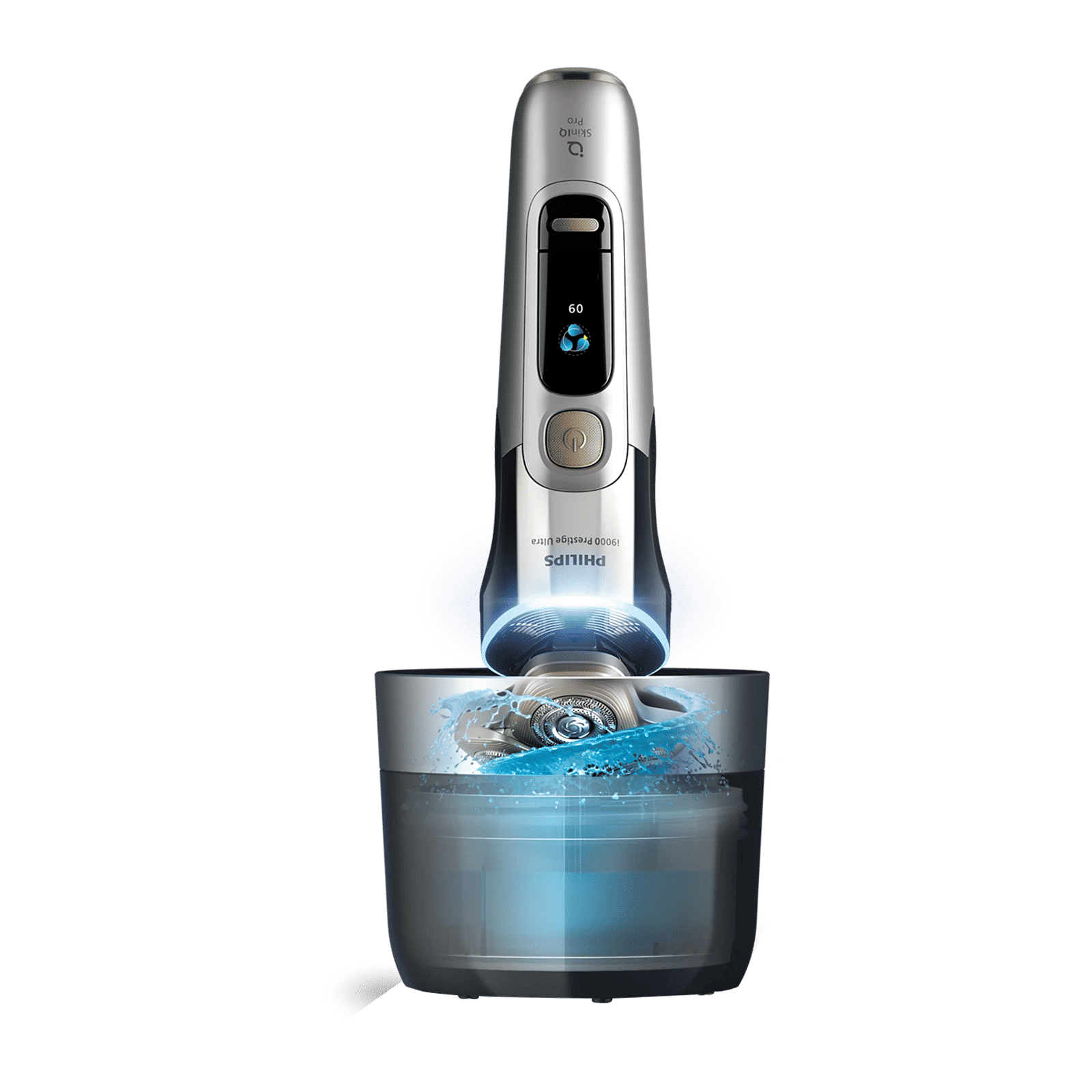 Philips i9000 Prestige Ultra Rechargeable Cordless Electric Shaver for Face & Neck for Men (60mins Runtime, Skin IQ Pro Technology, Chrome) Philips i9000 Prestige Ultra Rechargeable Cordless Electric Shaver for Face & Neck for Men (60mins Runtime, Skin IQ Pro Technology, Chrome)_5