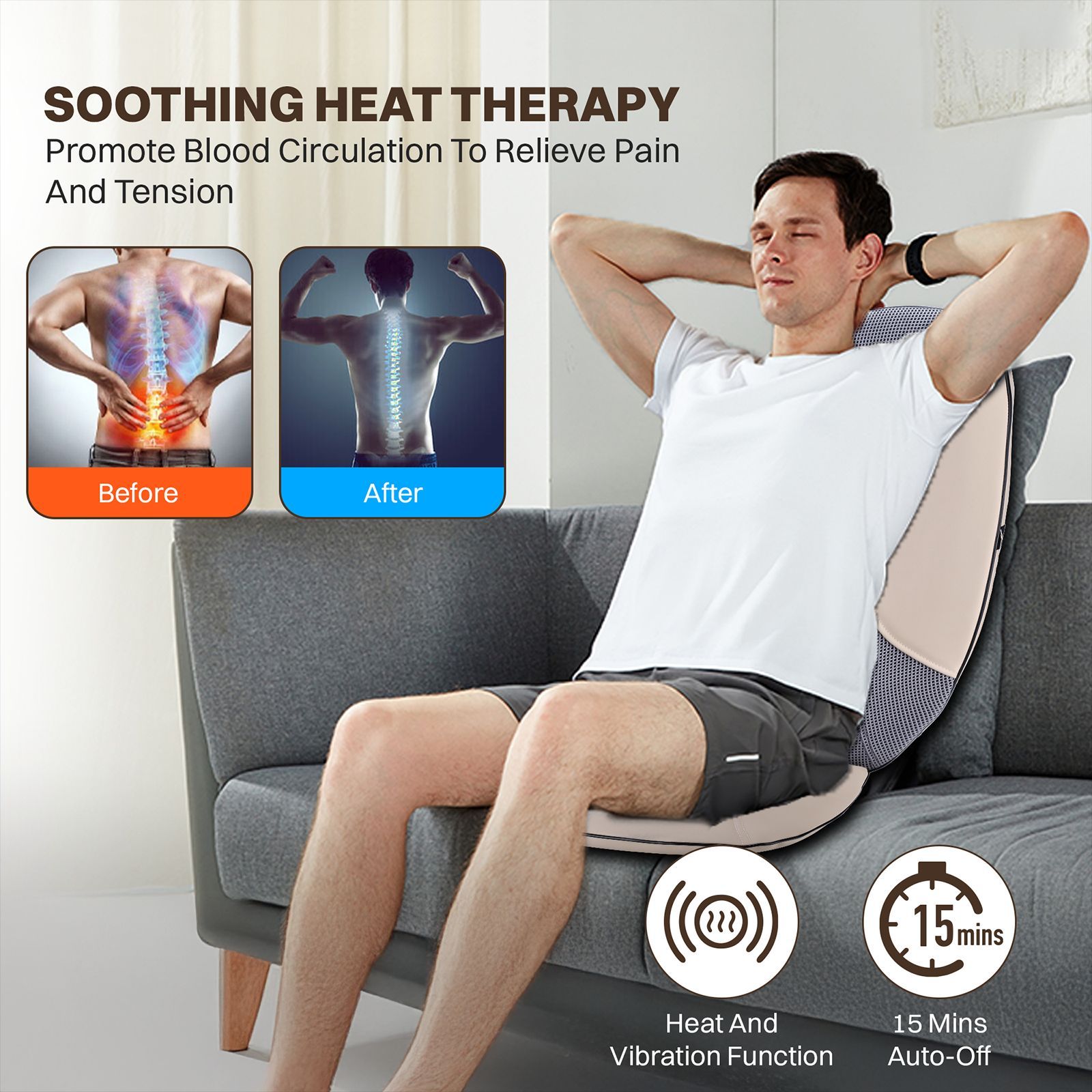 Croma Rotary Massager 8 Rollers (W288, Brown)_13