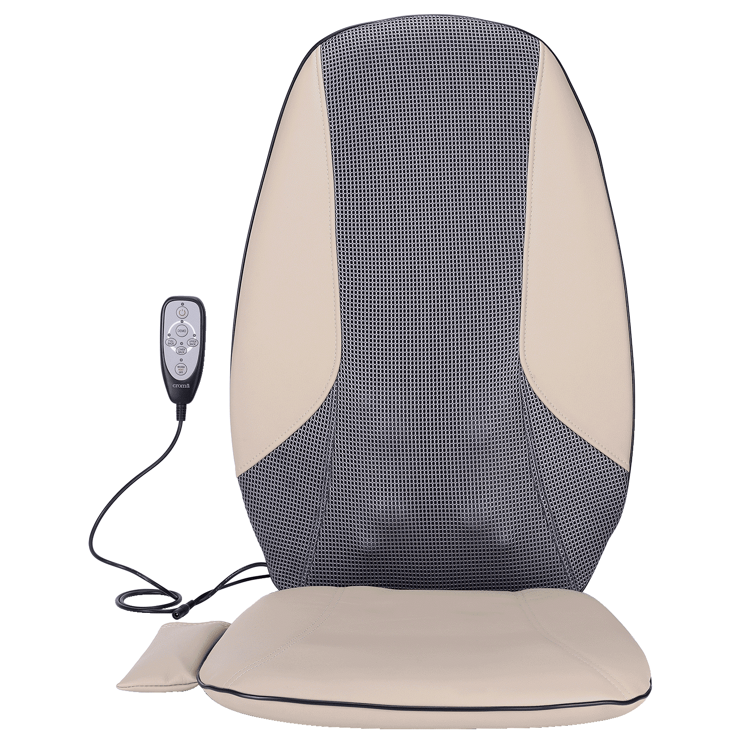 Croma Rotary Massager 8 Rollers (W288, Brown)_3