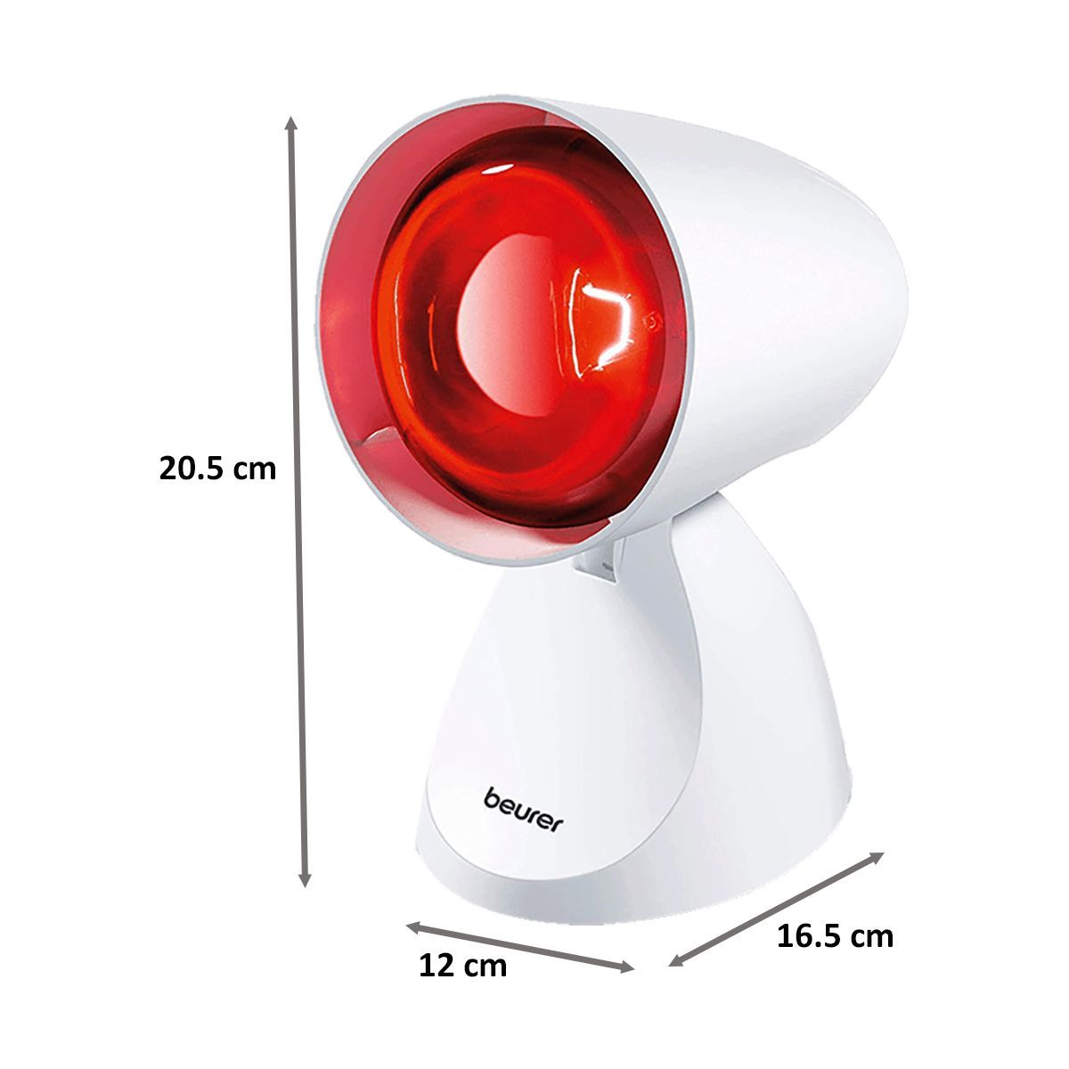 beurer Infrared Lamp (Soothing Heat, IL11, White)_2