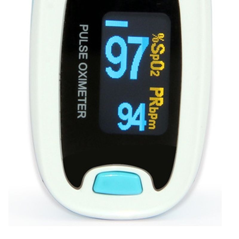 CONTEC Pulse Oximeter (Low Power Consumption, CMS50N1, Blue)_4