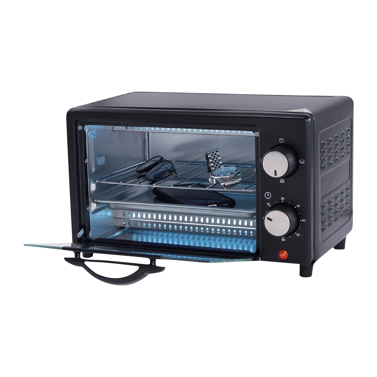 WONDERCHEF Prato Electric UVC Sanitizing Oven (Disinfecting, 63153564, Black)_7