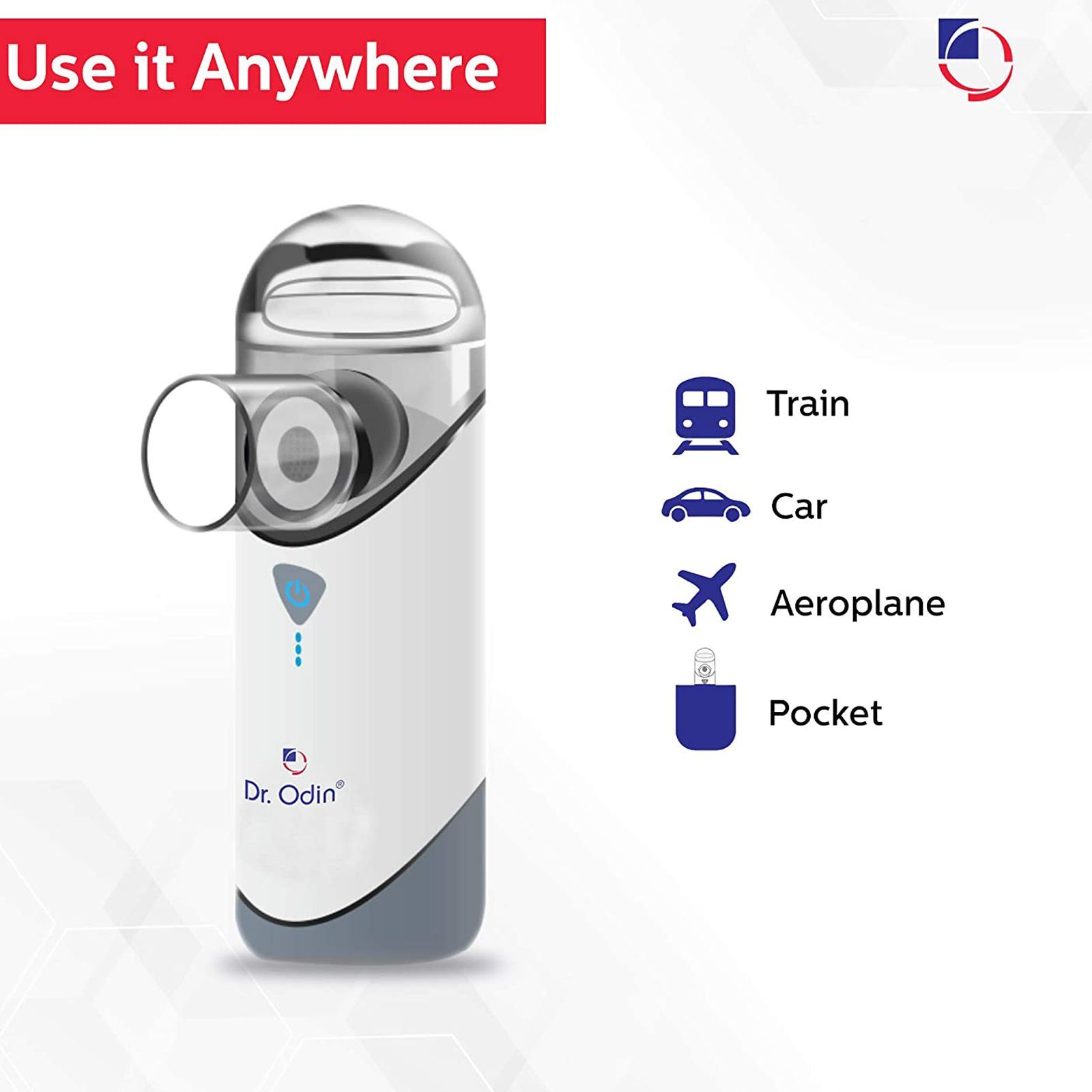 Dr. Odin Nebuliser (Rechargeable Battery, iNebcare, White)_5