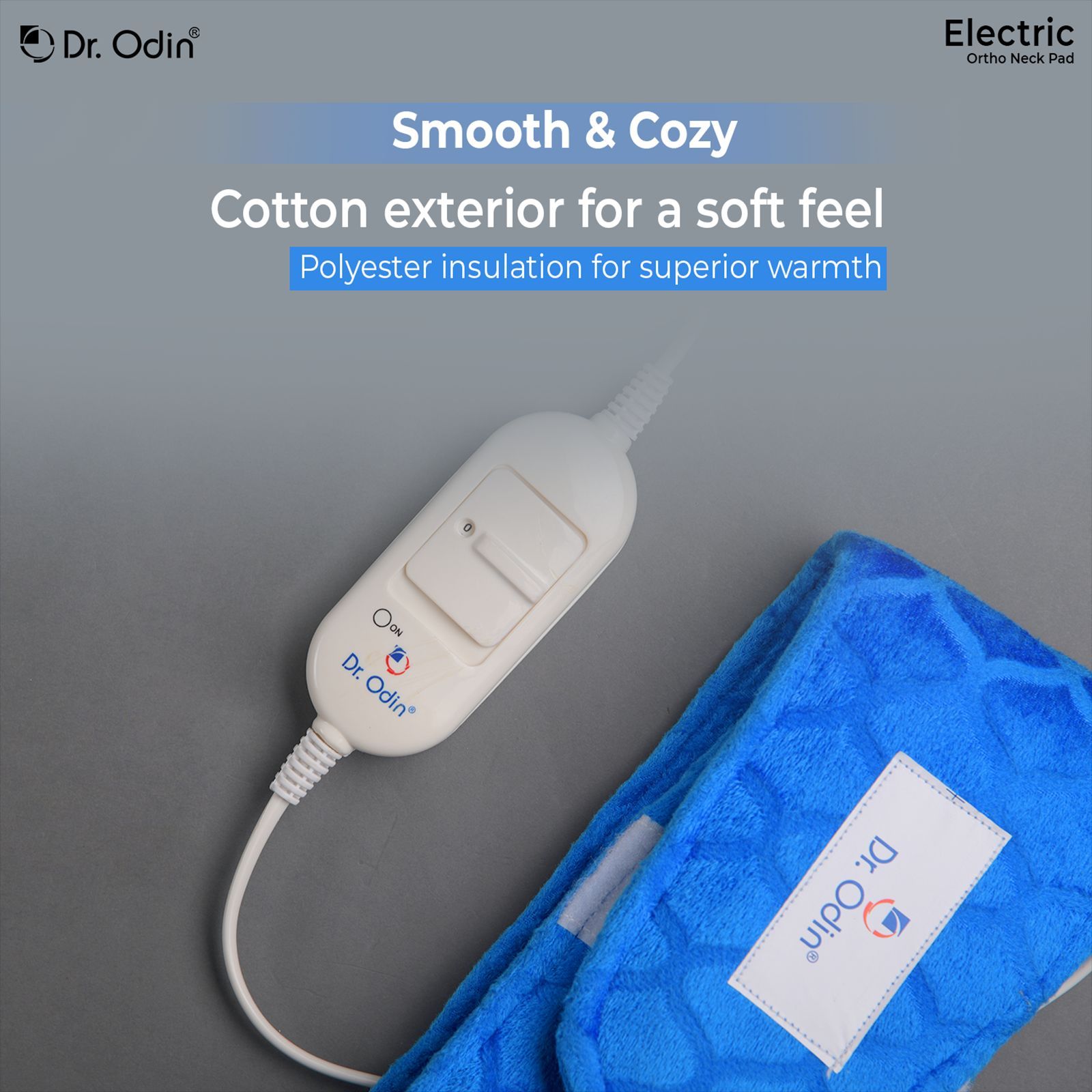 Dr. Odin Neck Heat Pad (Instant Heat Up, Neck Heating Pad, Dark Blue)_8