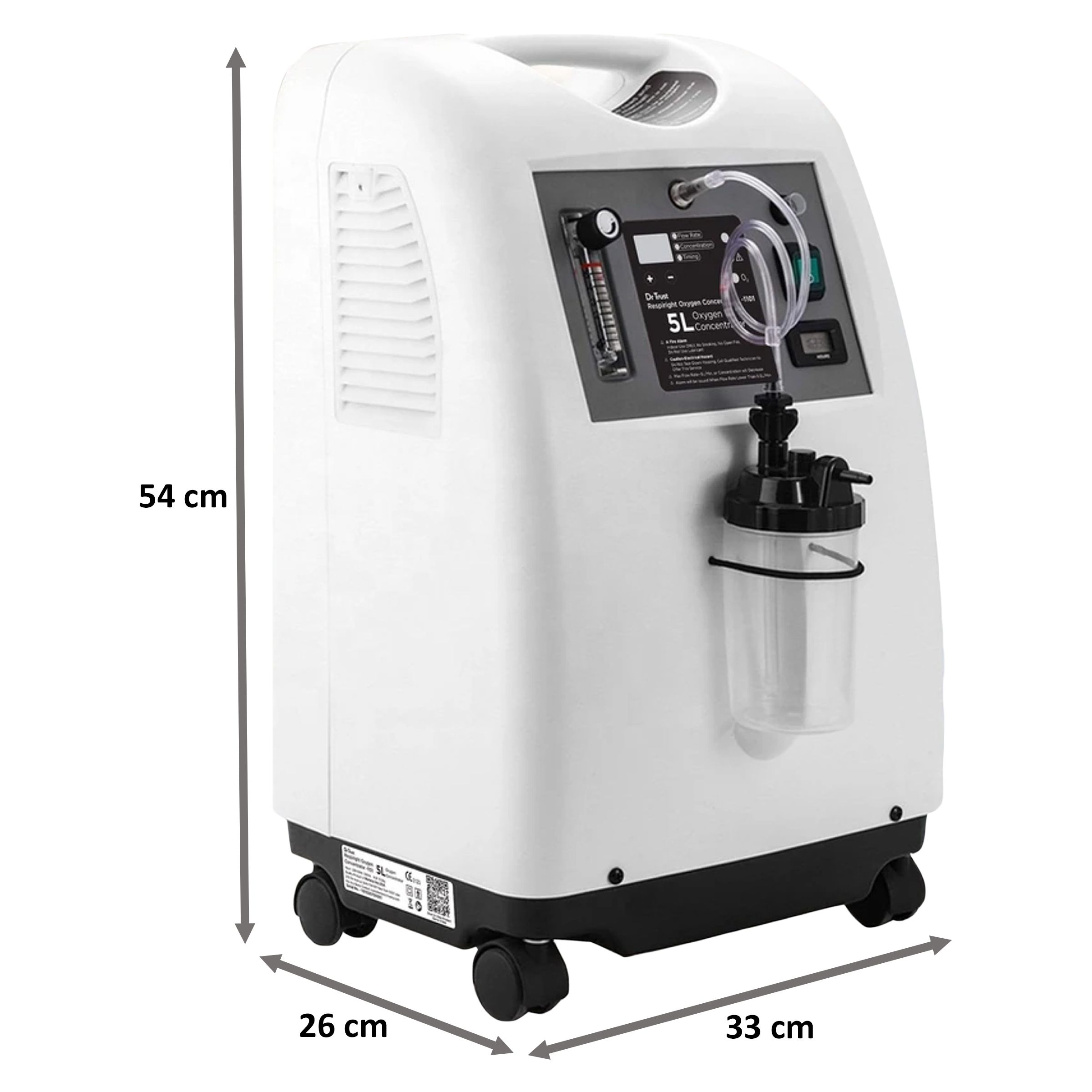 Dr. Odin Oxygen Concentrator (Oxygen Concentration: 0.5~5L/min, JMC5A-Ni, White)_2