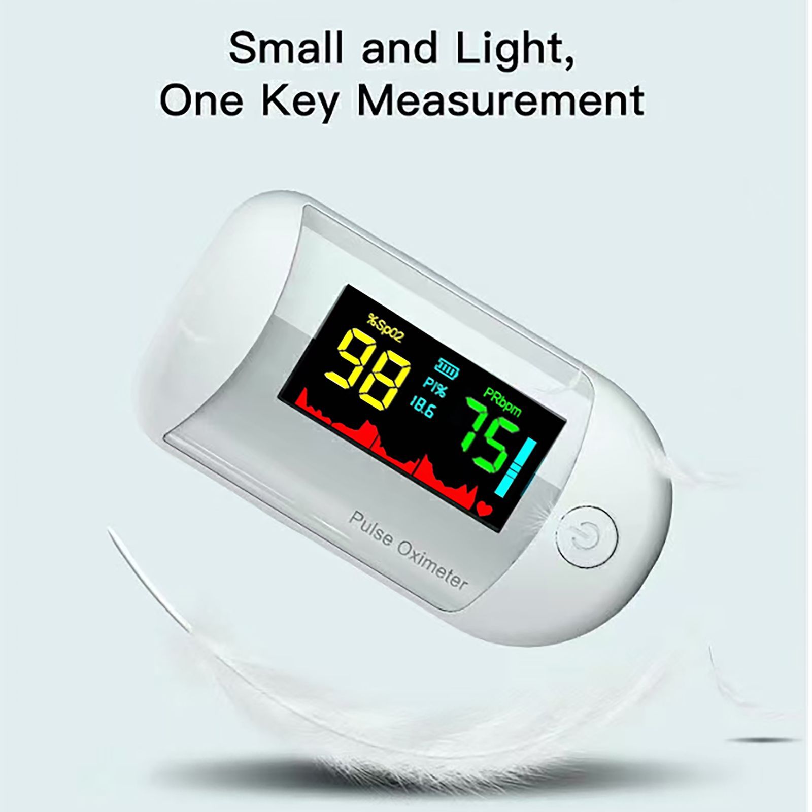 iGear Health Digital Pulse Monitor/Oximeter (Perfusion Index of 0.3%, iG-A3, White)_3