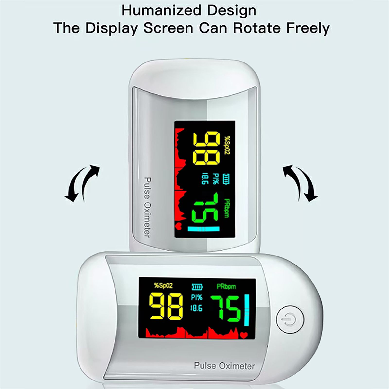 iGear Health Digital Pulse Monitor/Oximeter (Perfusion Index of 0.3%, iG-A3, White)_7