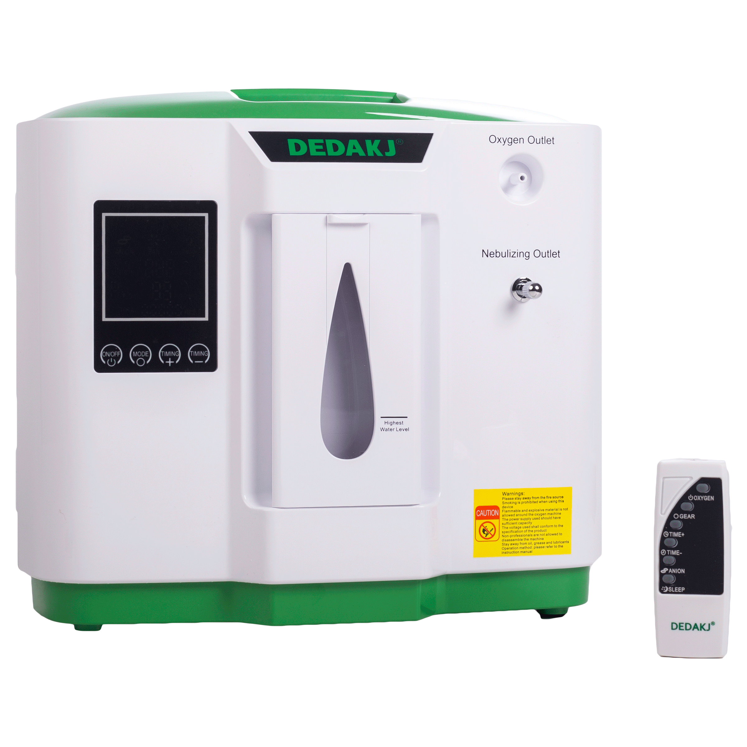 DEDAKJ Household Oxygen Concentrator (Flow Rate: 2 - 9 L/min, DE-2AW, White)_1