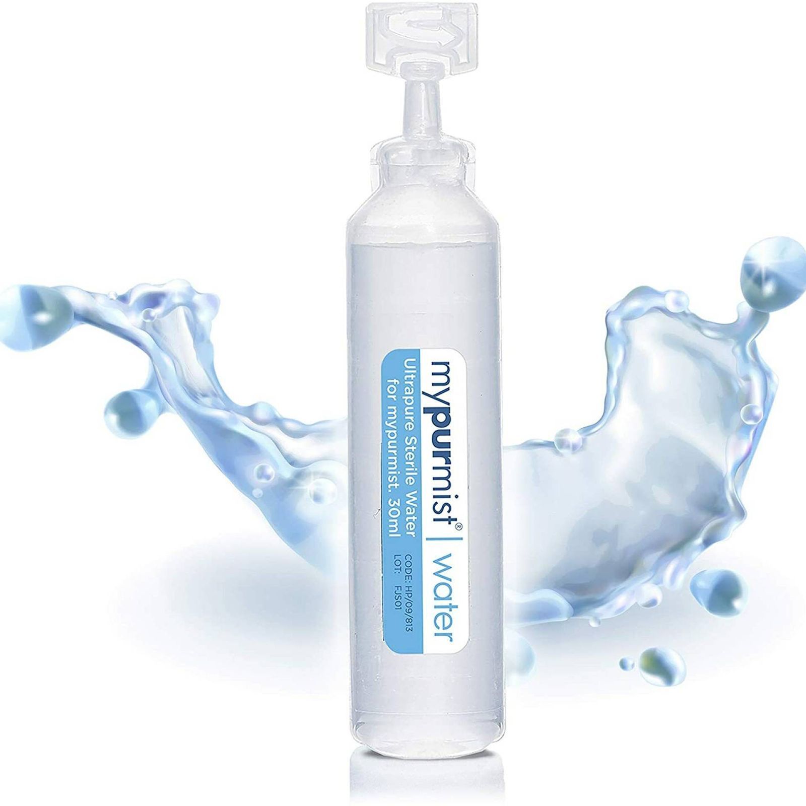 mypurmist Ultrapure Sterile Water Facial Steamer (20 Refills, NI1917, White)_5