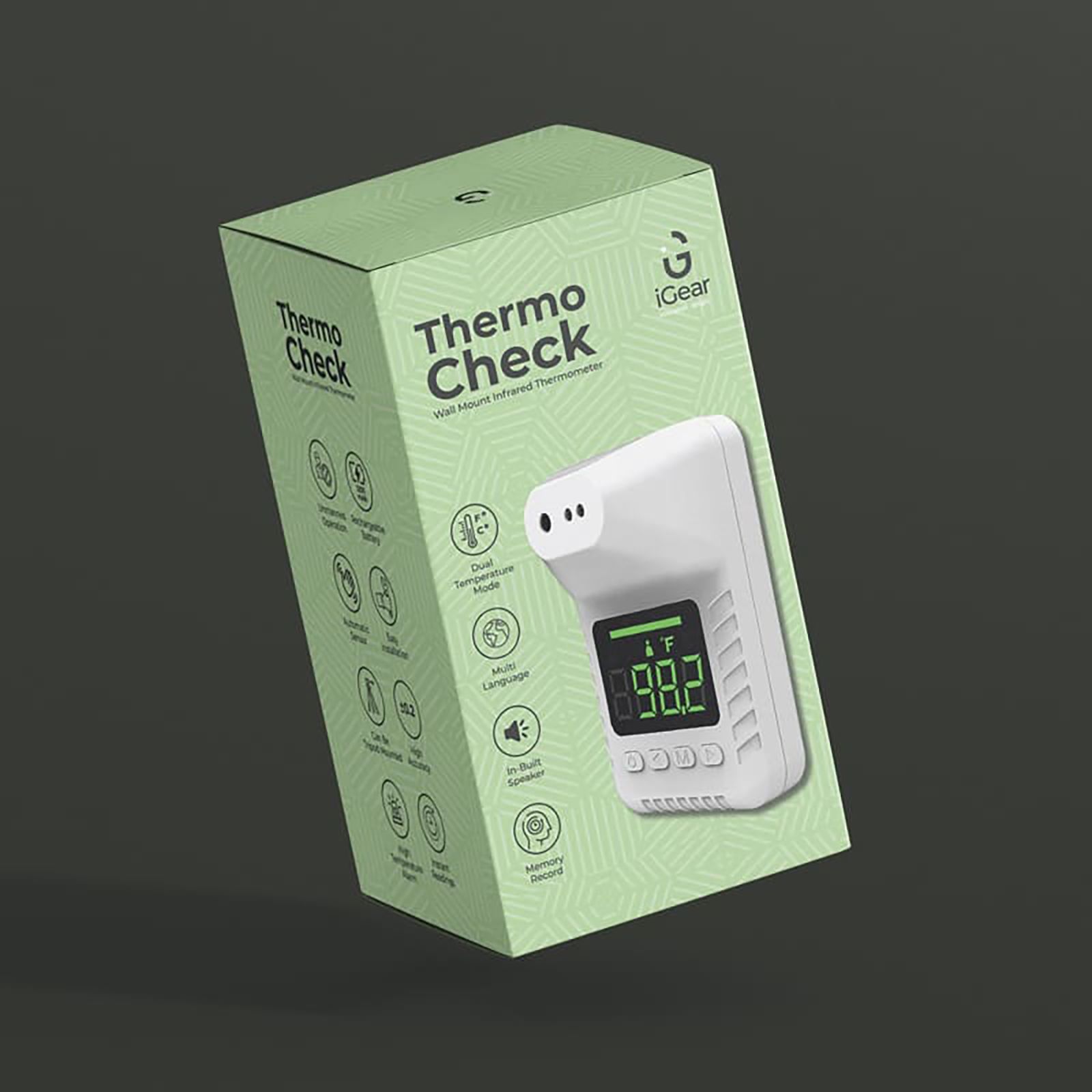 iGear Thermo Check Infrared Thermometer (Unmanned Operation, iG - K3X, White)_6