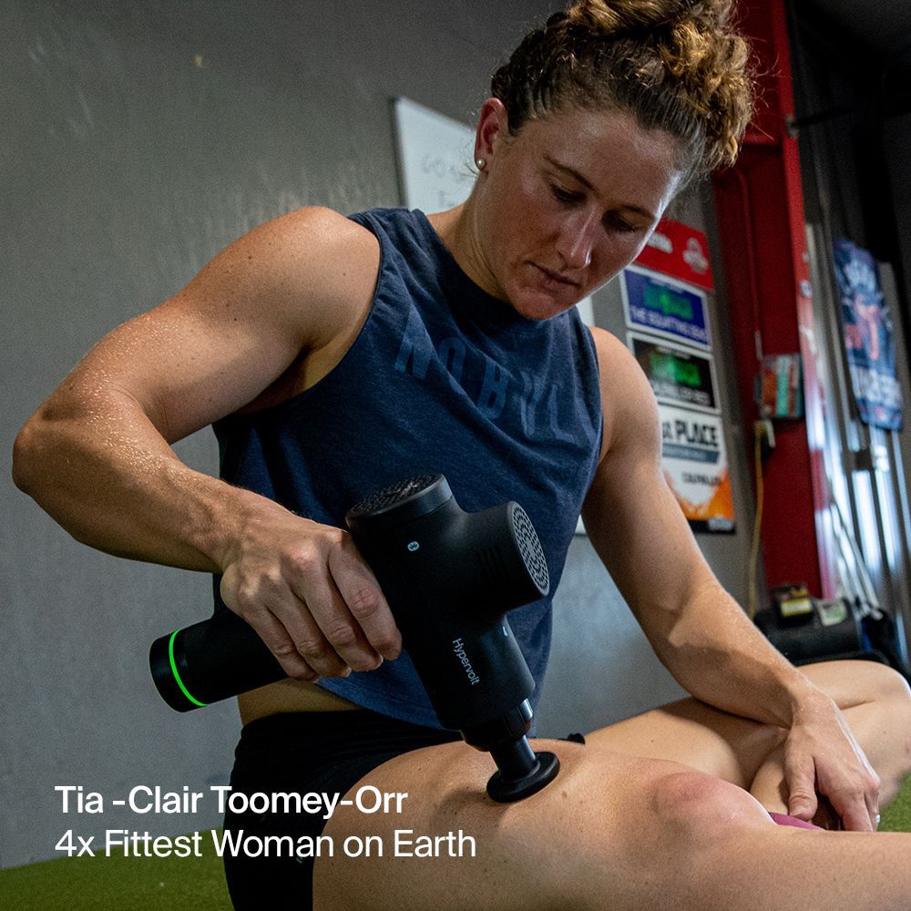 Hyperice Hypervolt Plus Arm, Legs Massager (Patented QuietGlide Technology, 3 Speed Settings, 101292, Black)_4