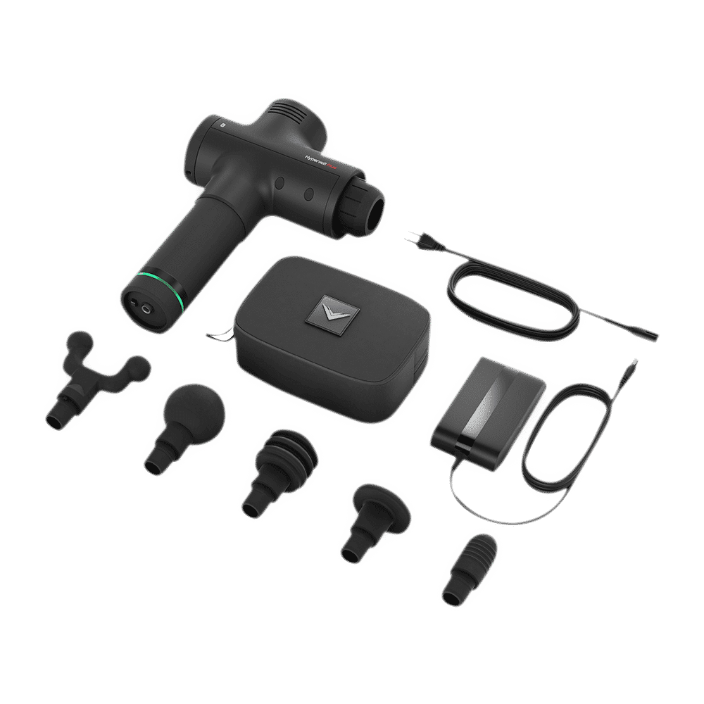 Hyperice Hypervolt Plus Arm, Legs Massager (Patented QuietGlide Technology, 3 Speed Settings, 101292, Black)_7