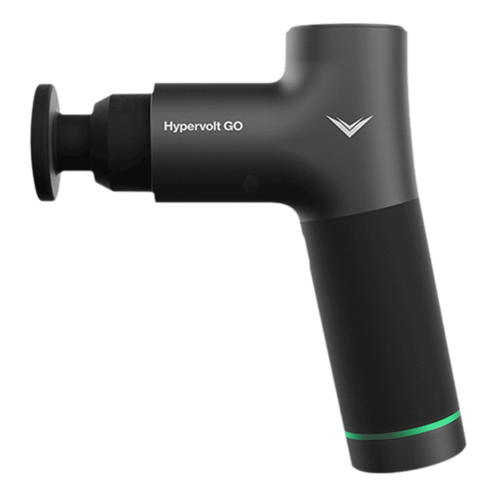Hyperice Hypervolt Go Arm, Legs Massager (Patented QuietGlide Technology, 3 Speed Settings, 101314, Black)_1