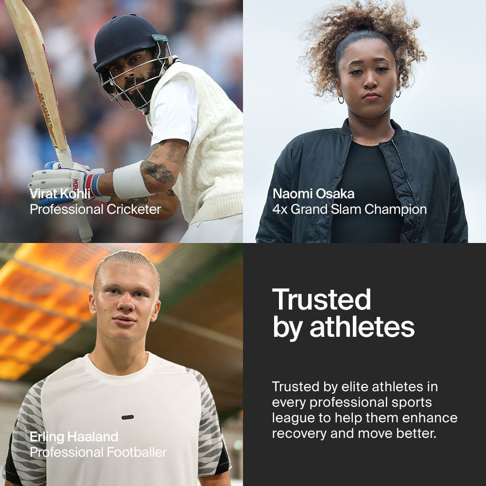 Hyperice Hypervolt Go Arm, Legs Massager (Patented QuietGlide Technology, 3 Speed Settings, 101314, Black)_13