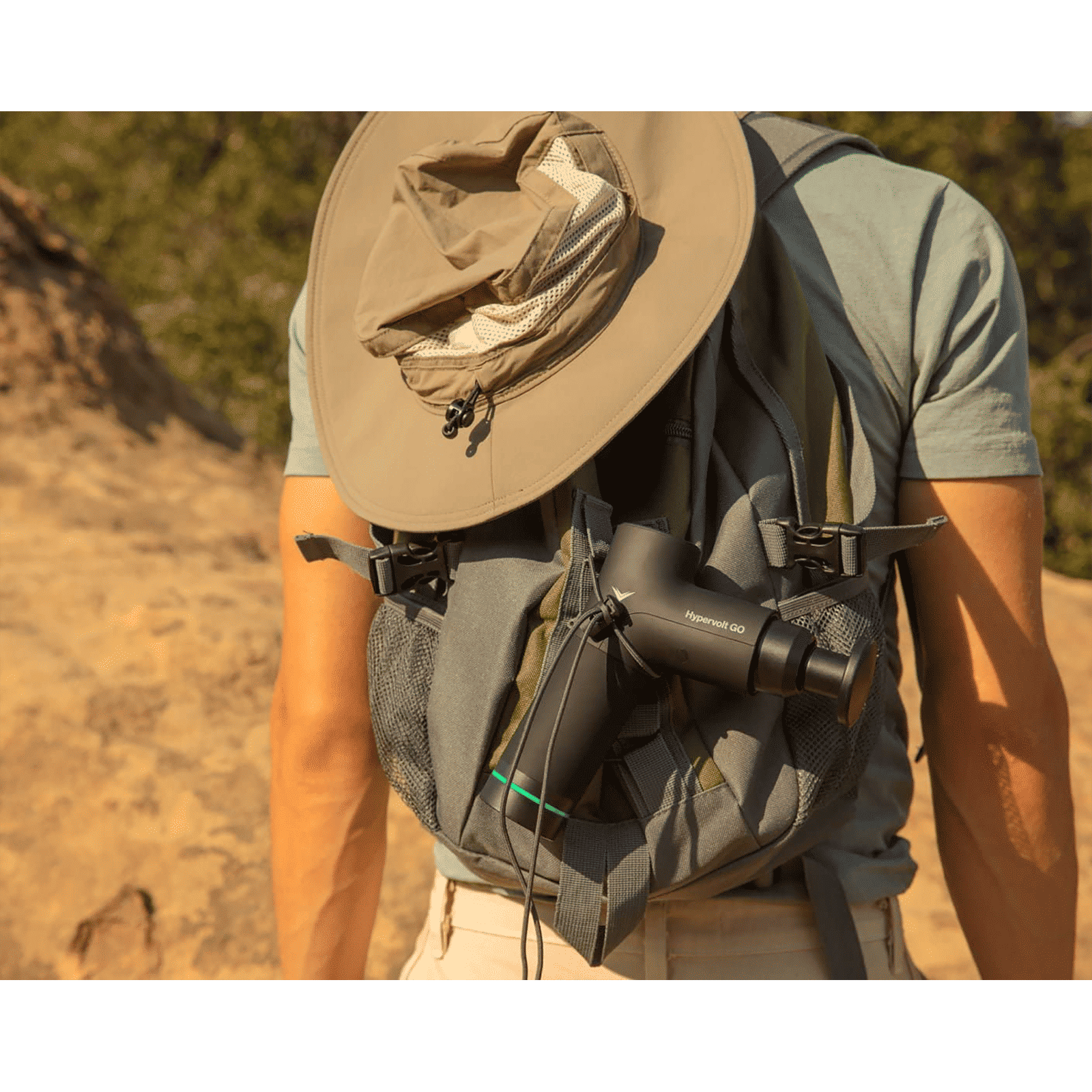 Hyperice Hypervolt Go Arm, Legs Massager (Patented QuietGlide Technology, 3 Speed Settings, 101314, Black)_6