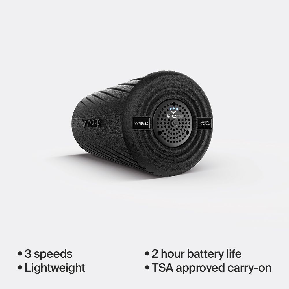 Hyperice Vyper 2.0 Full Body Massager (Vibration Technology, Three Vibration Settings, 101067, Black)_4