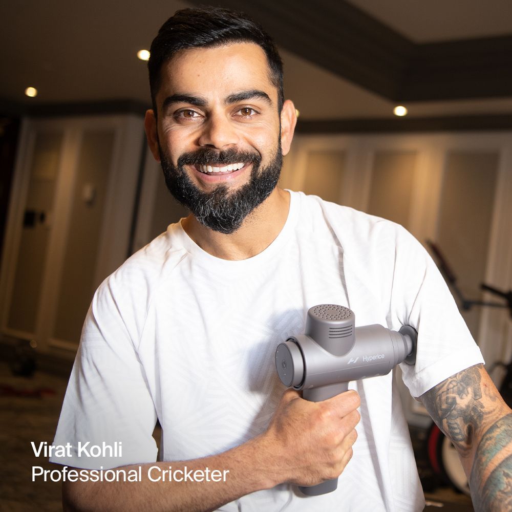 Hyperice Hypervolt 2 Legs and Back Massager (QuietGlide Technology, 53200 356-00, Grey)_4