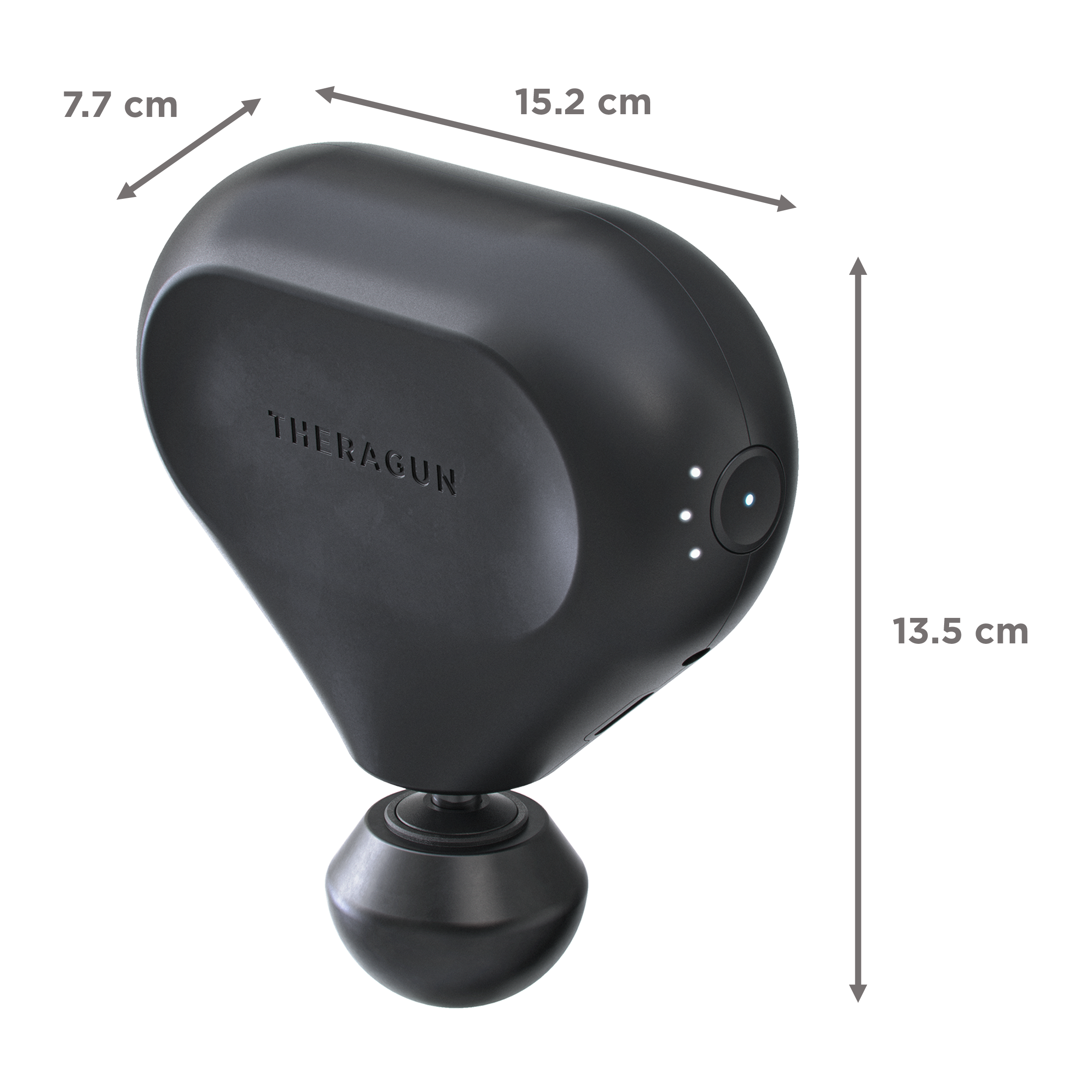 Therabody Theragun Mini Full Body Massager (QuietForce Technology, 150 Minutes Battery Life, G4-MINI-BLK, Black)_2