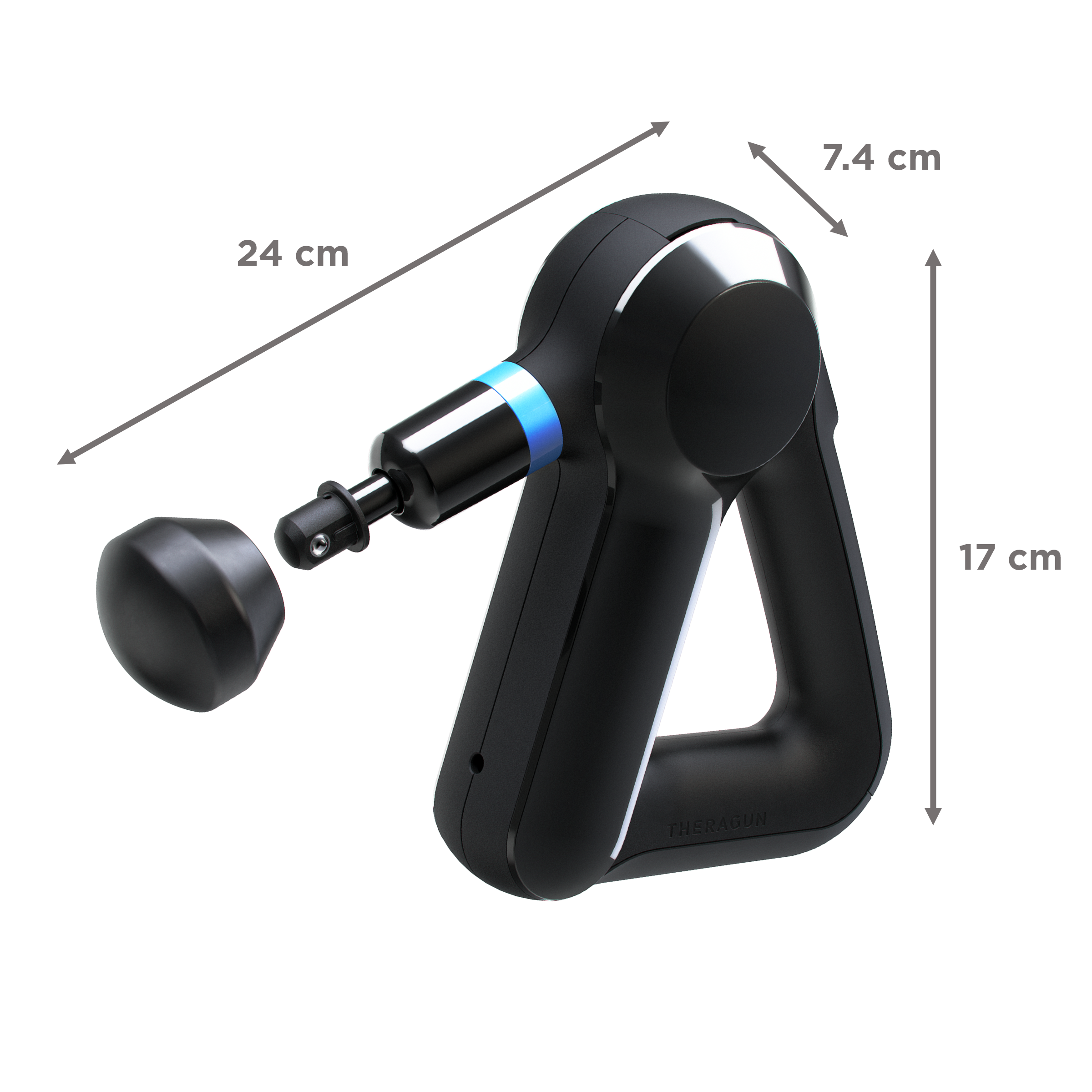 Therabody Theragun Elite Full Body Massager (QuietForce Technology, Smart App Integration, G4-ELITE-BLK, Black) Therabody Theragun Elite Full Body Massager (QuietForce Technology, Smart App Integration, G4-ELITE-BLK, Black)_2