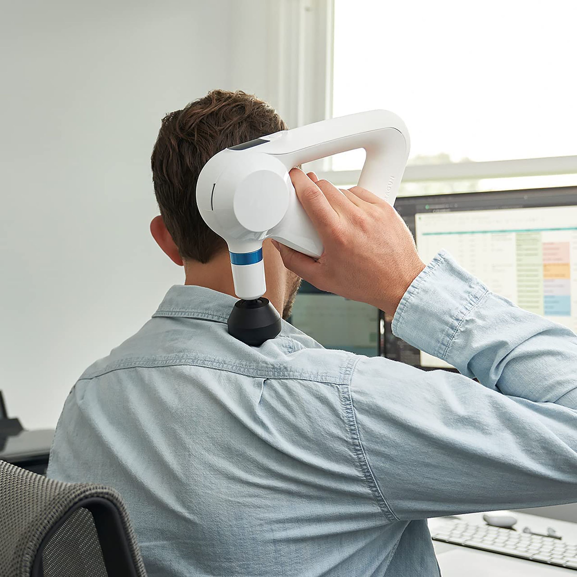 Therabody Theragun Elite Full Body Massager (QuietForce Technology, Smart App Integration, G4-ELITE-WHT, White)_11