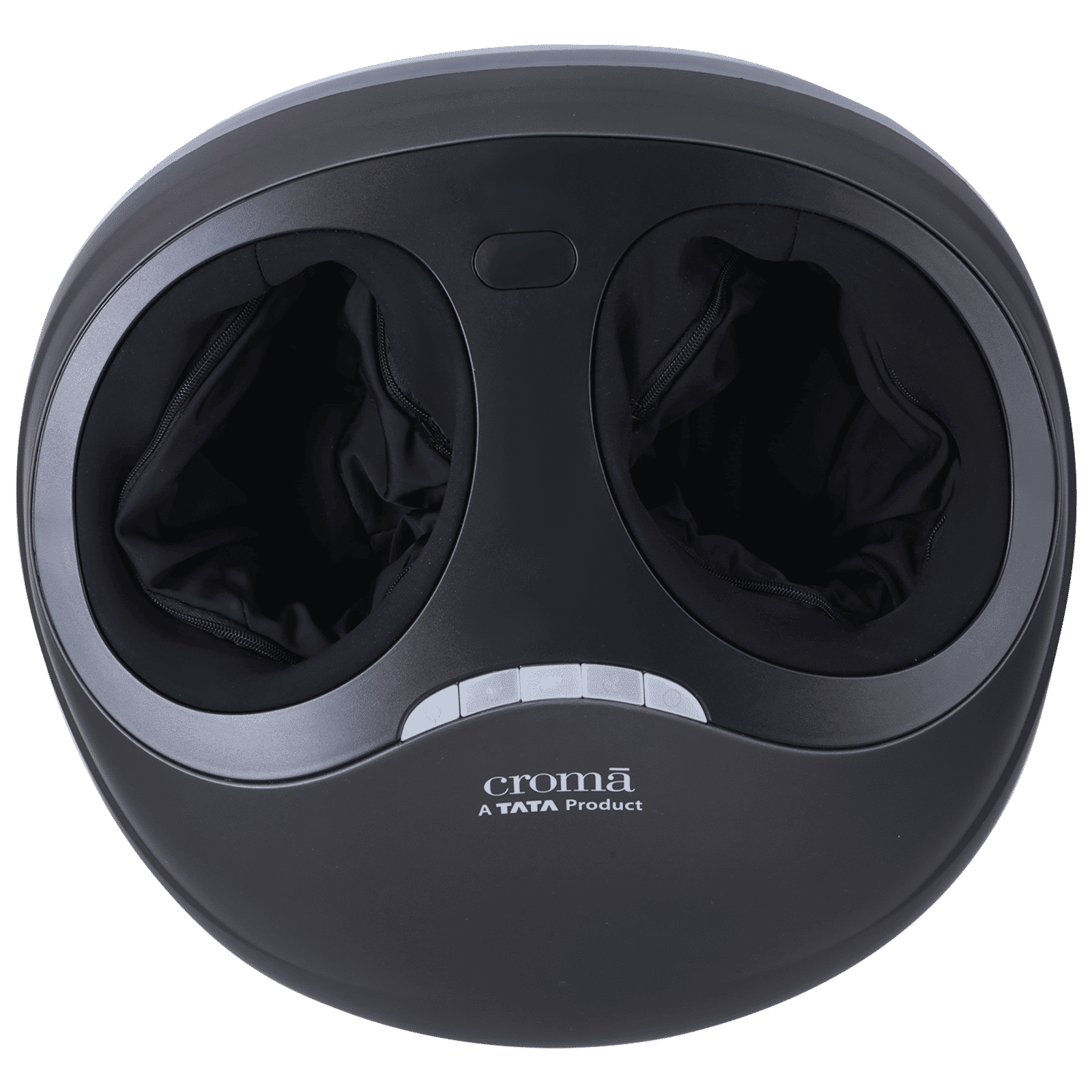 Croma Foot Massager (Shiatsu Massage Therapy, Warm Function, Rubber Grey)_1