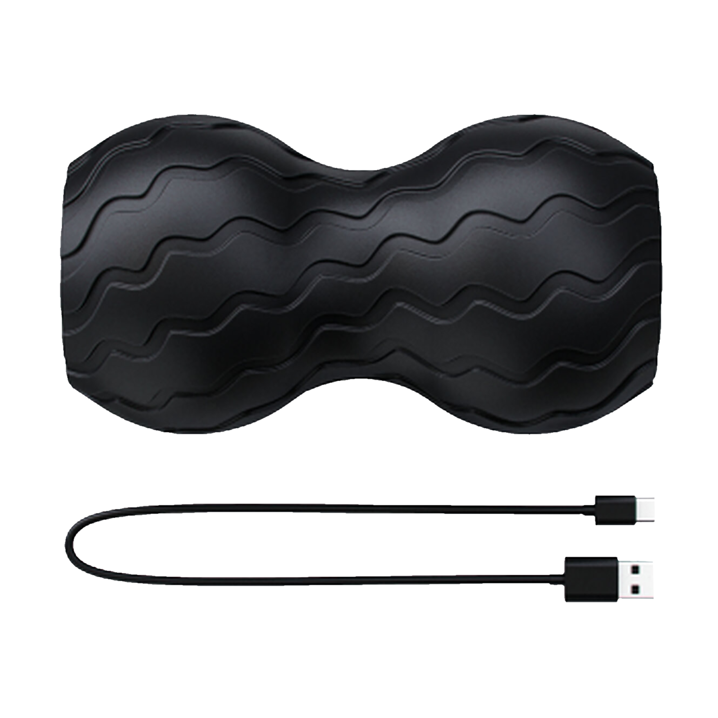 Therabody Theragun Wave Duo Neck & Spine Massager (Silicon Material, Bluetooth Connectivity, Black)_2