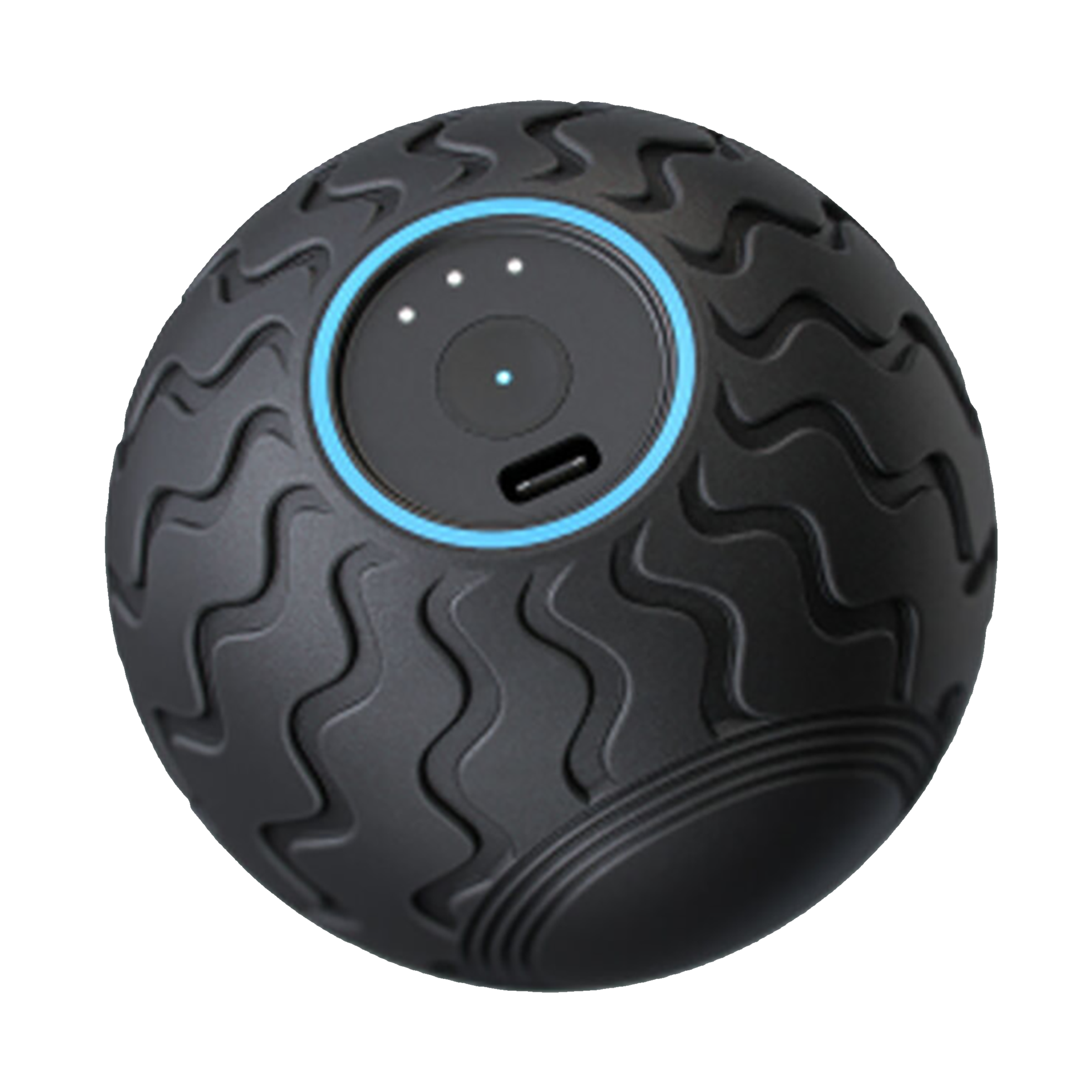 Therabody Theragun Wave Solo Massager (Silicon Material, Bluetooth Connectivity, Black)_3