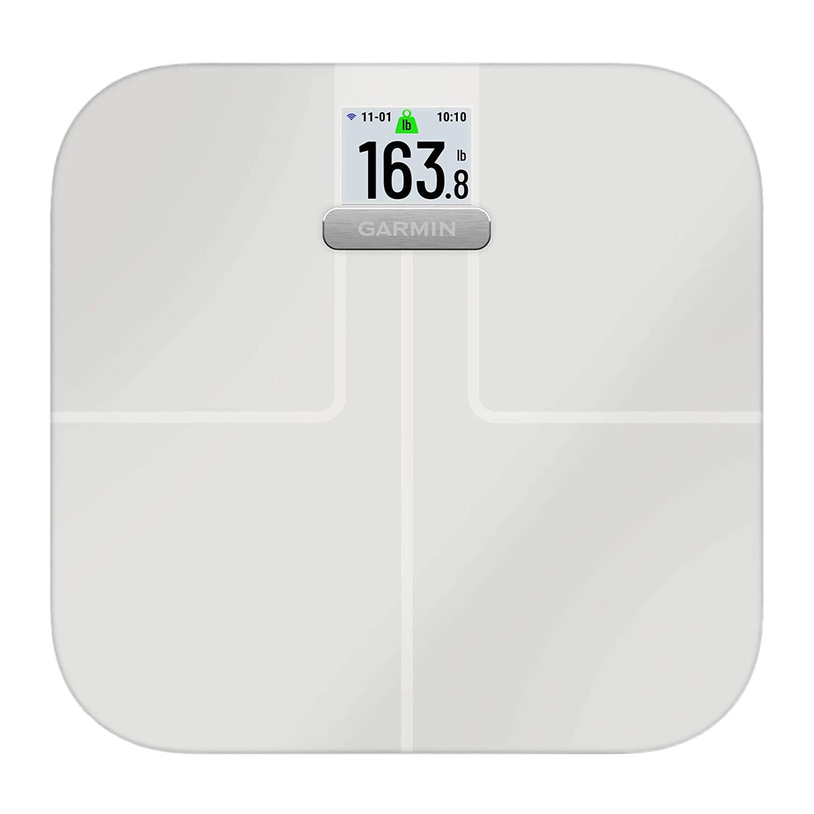 GARMIN Index S2 Smart Weight Scale (Battery Powered, Wi-fi Connectivity, 010-02294-21, White)_1