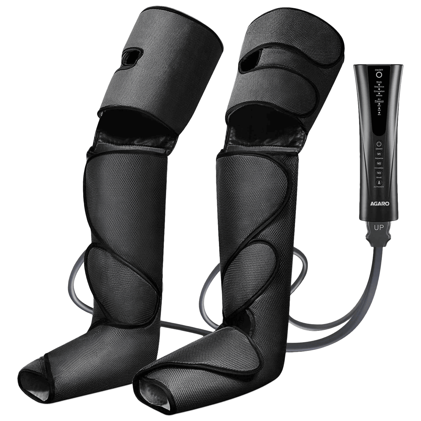 AGARO Magma Leg Massager (3 Massage Mode, 33511, Black)_1