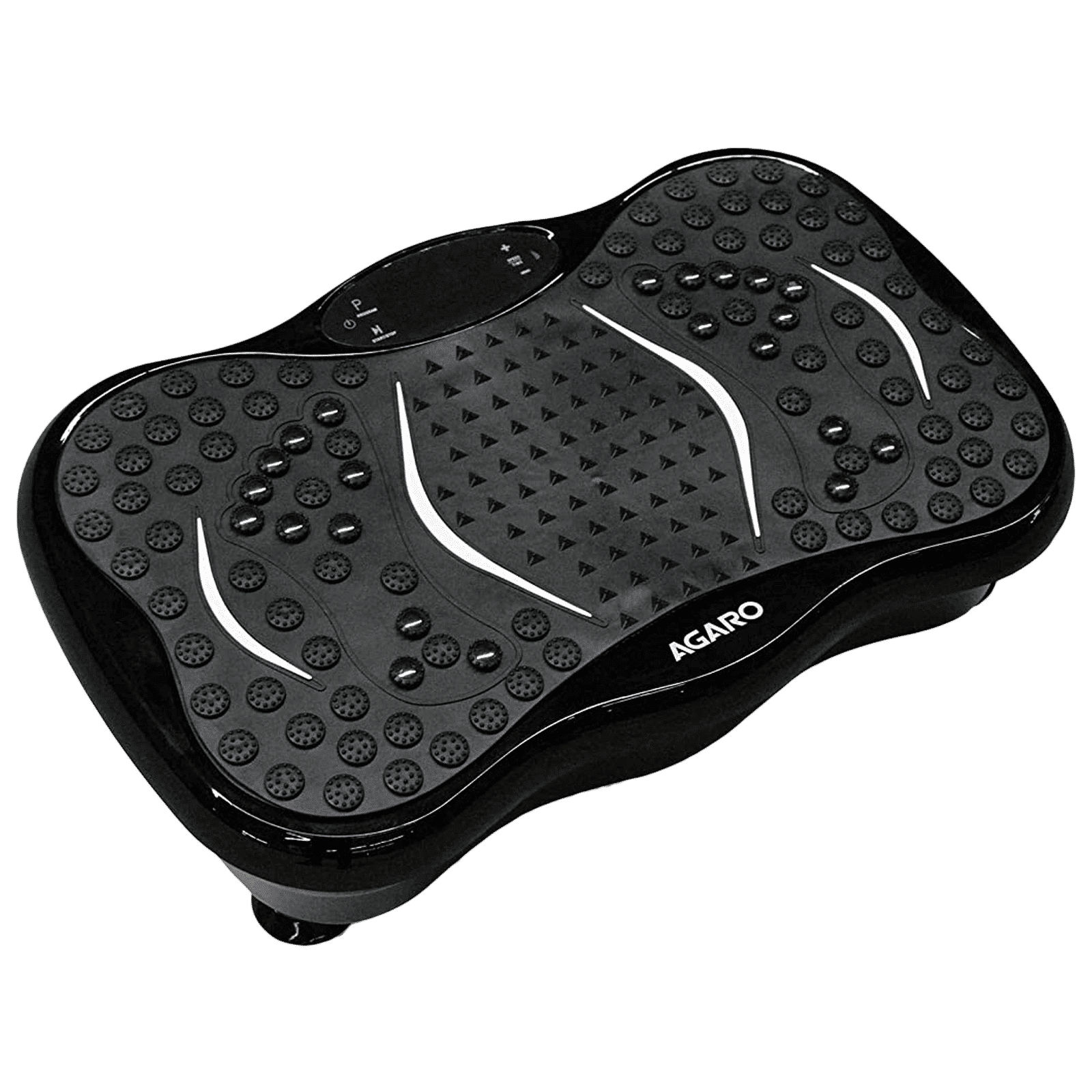 AGARO Alpha Full Body Massager (2 Exercise Band, 33617, Black)_1