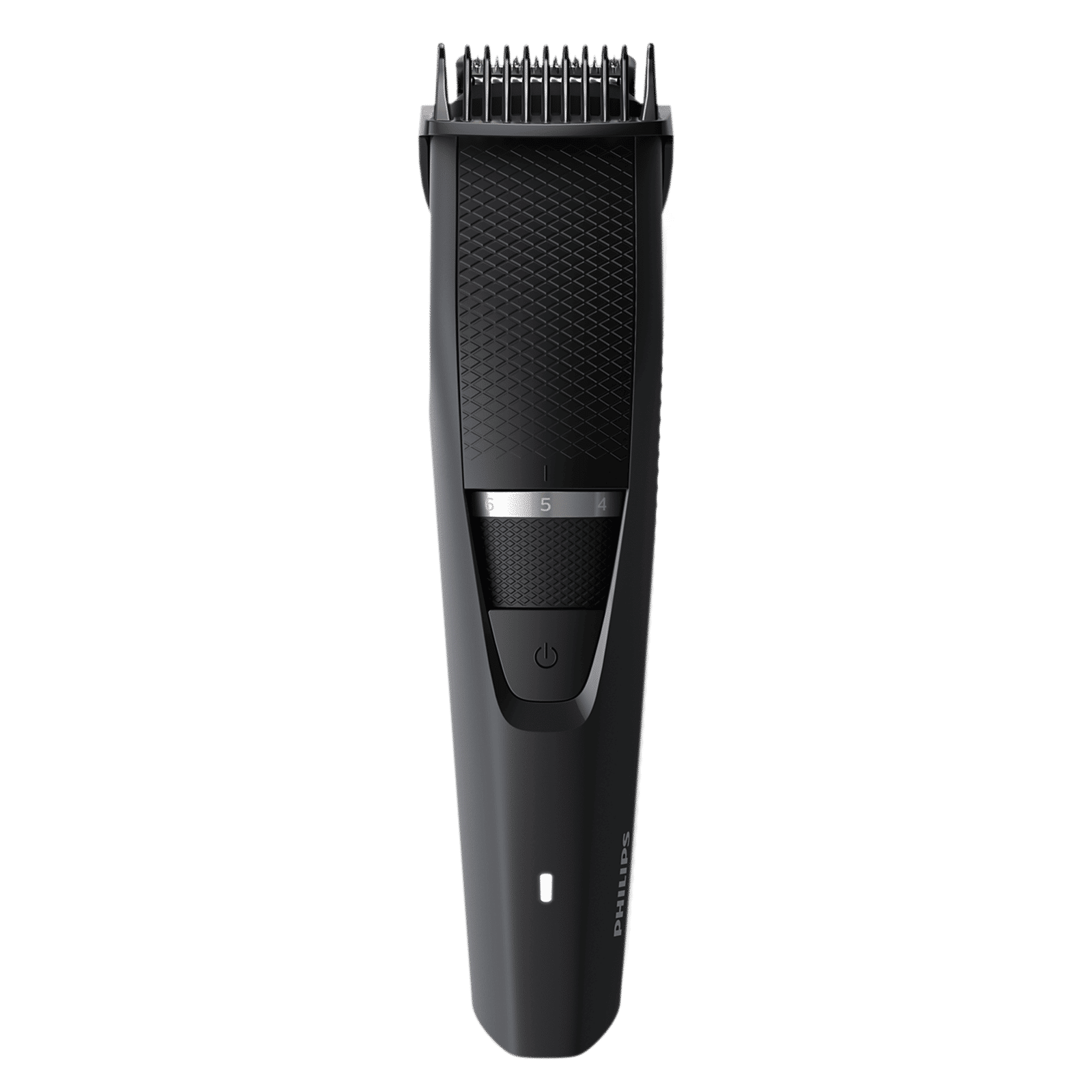 PHILIPS BT3302/15 Rechargeable Cordless Dry Trimmer for Beard and Body with 10 Length Settings for Men (60mins Runtime, Stainless Steel Blade, Black and Grey) PHILIPS BT3302/15 Rechargeable Cordless Dry Trimmer for Beard and Body with 10 Length Settings for Men (60mins Runtime, Stainless Steel Blade, Black and Grey)_4