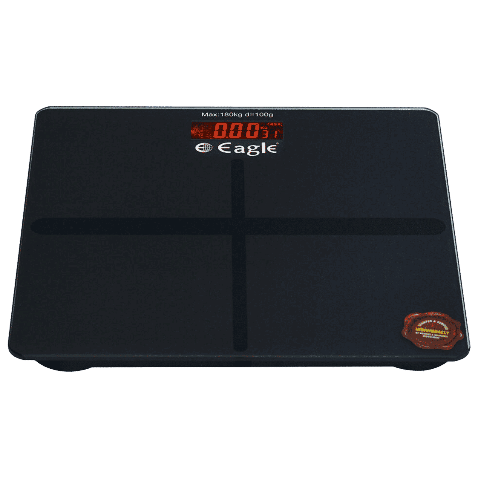 Eagle Electronic Weighing Scale (Battery Powered, Auto On, EEP1000A, Black)_1