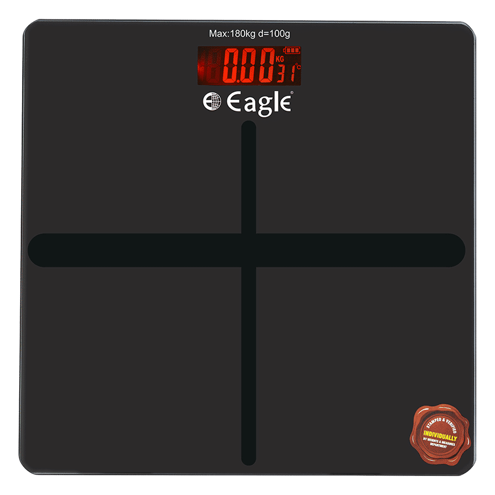 Eagle Electronic Weighing Scale (Battery Powered, Auto On, EEP1000A, Black)_10