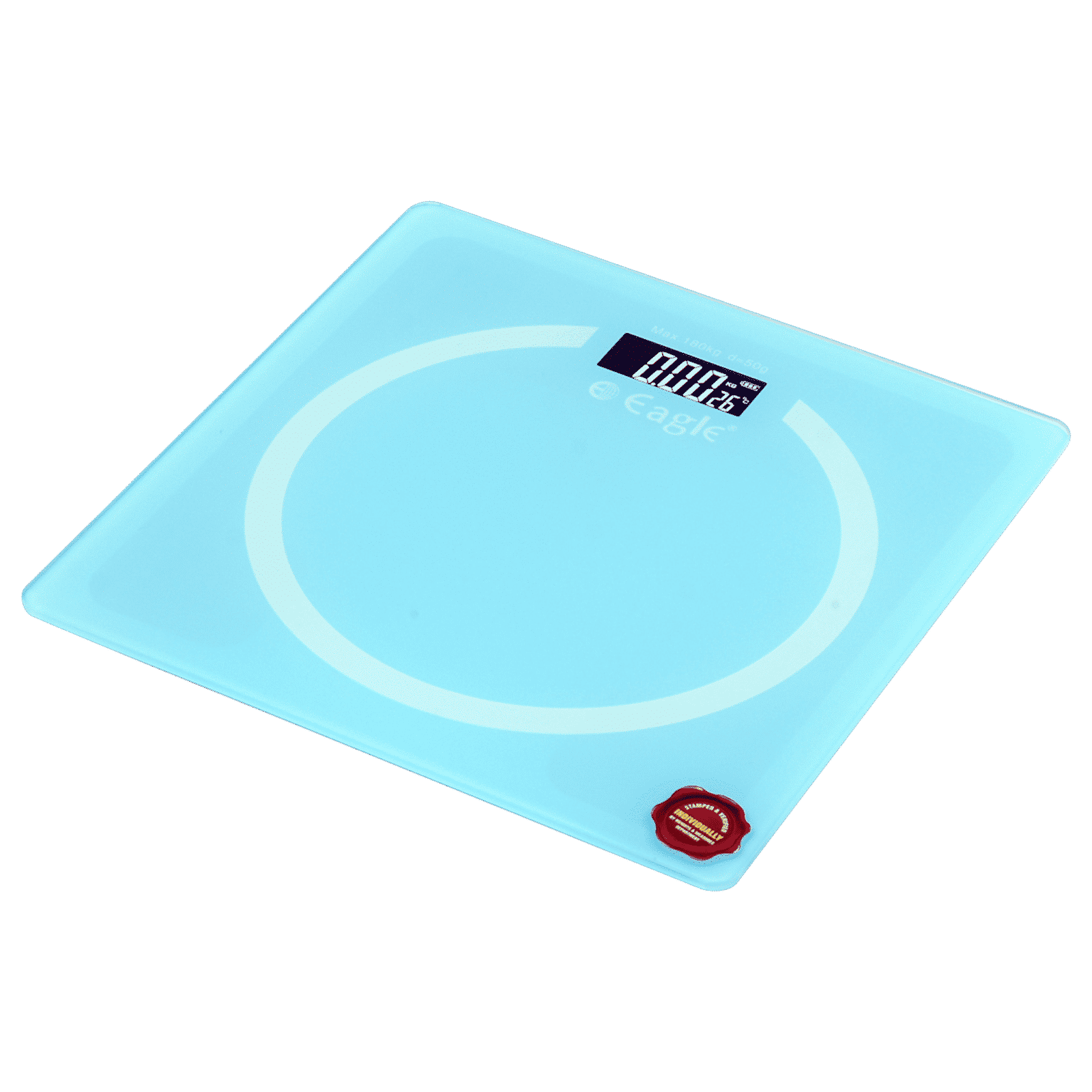 Eagle Electronic Weighing Scale (Battery Powered, Auto On, EEP1007B, Blue)_1