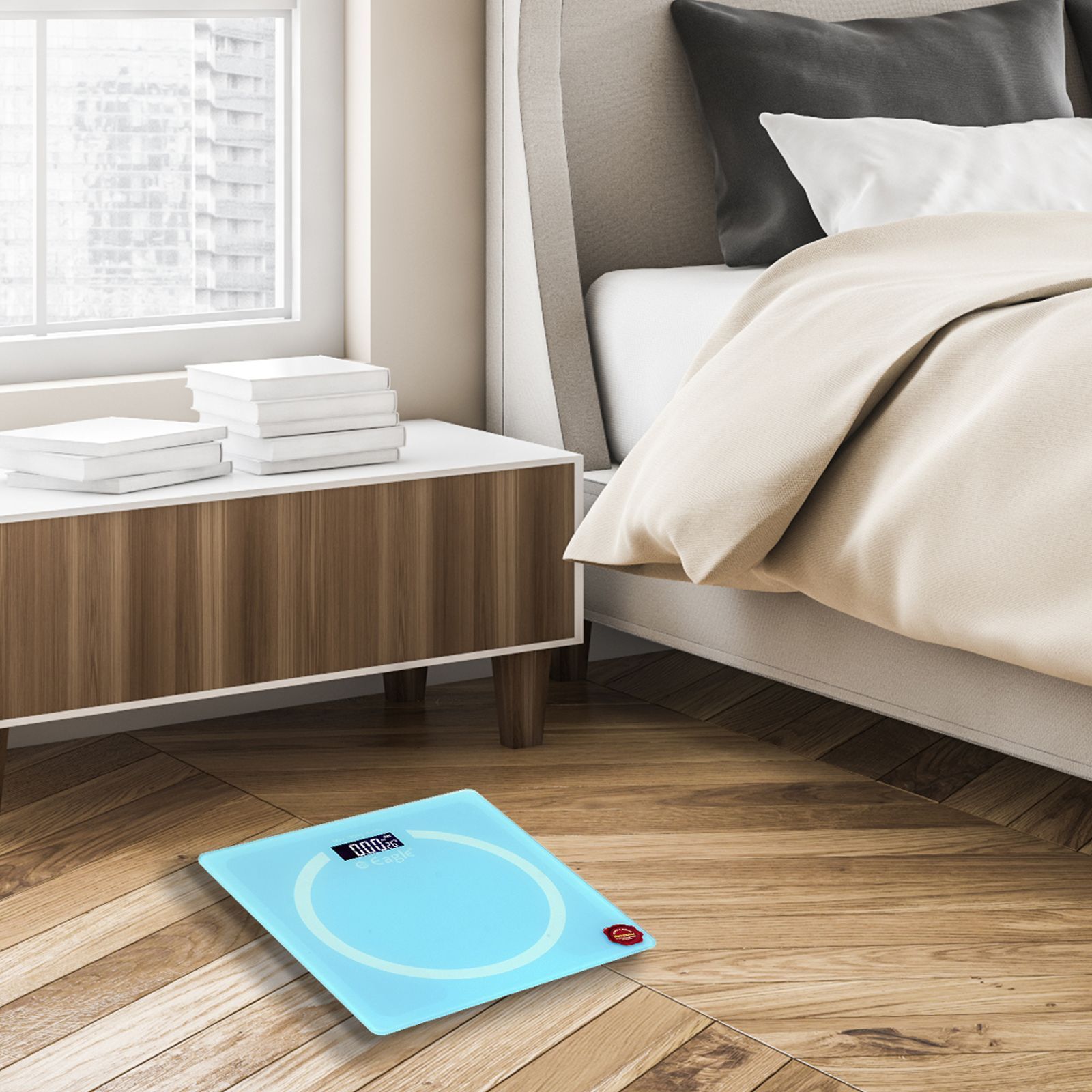 Eagle Electronic Weighing Scale (Battery Powered, Auto On, EEP1007B, Blue)_11