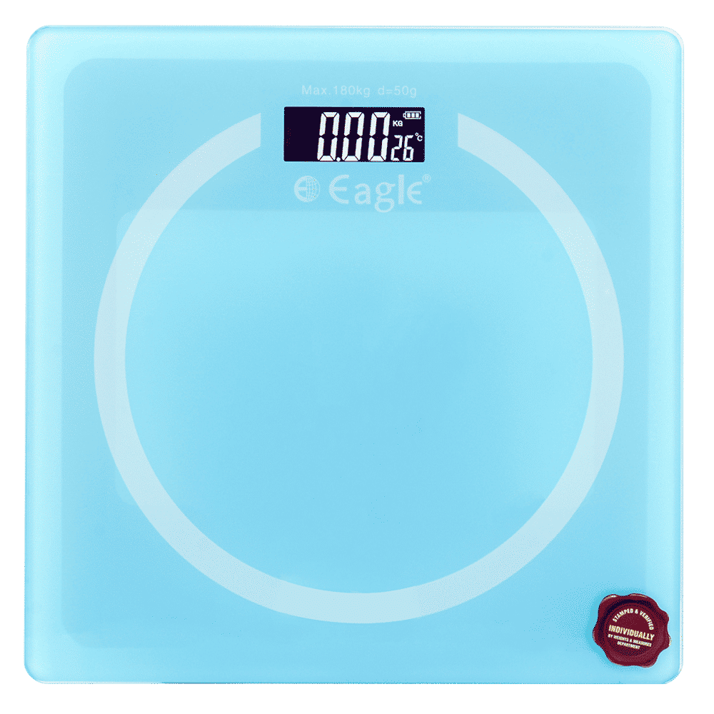 Eagle Electronic Weighing Scale (Battery Powered, Auto On, EEP1007B, Blue)_9