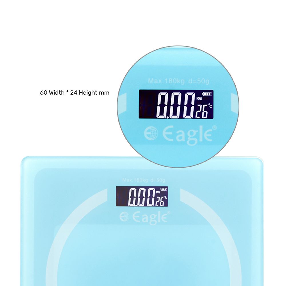 Eagle Electronic Weighing Scale (Battery Powered, Auto On, EEP1007B, Blue)_10