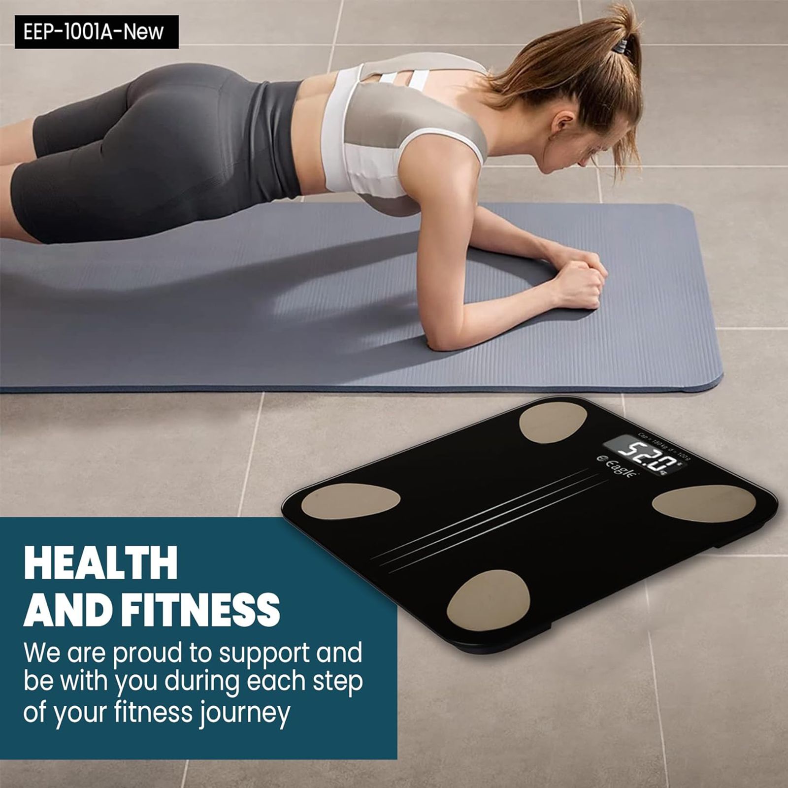 Eagle Weight Scale (15 Vital Body Parameteres, EEP1001A, Black)_9