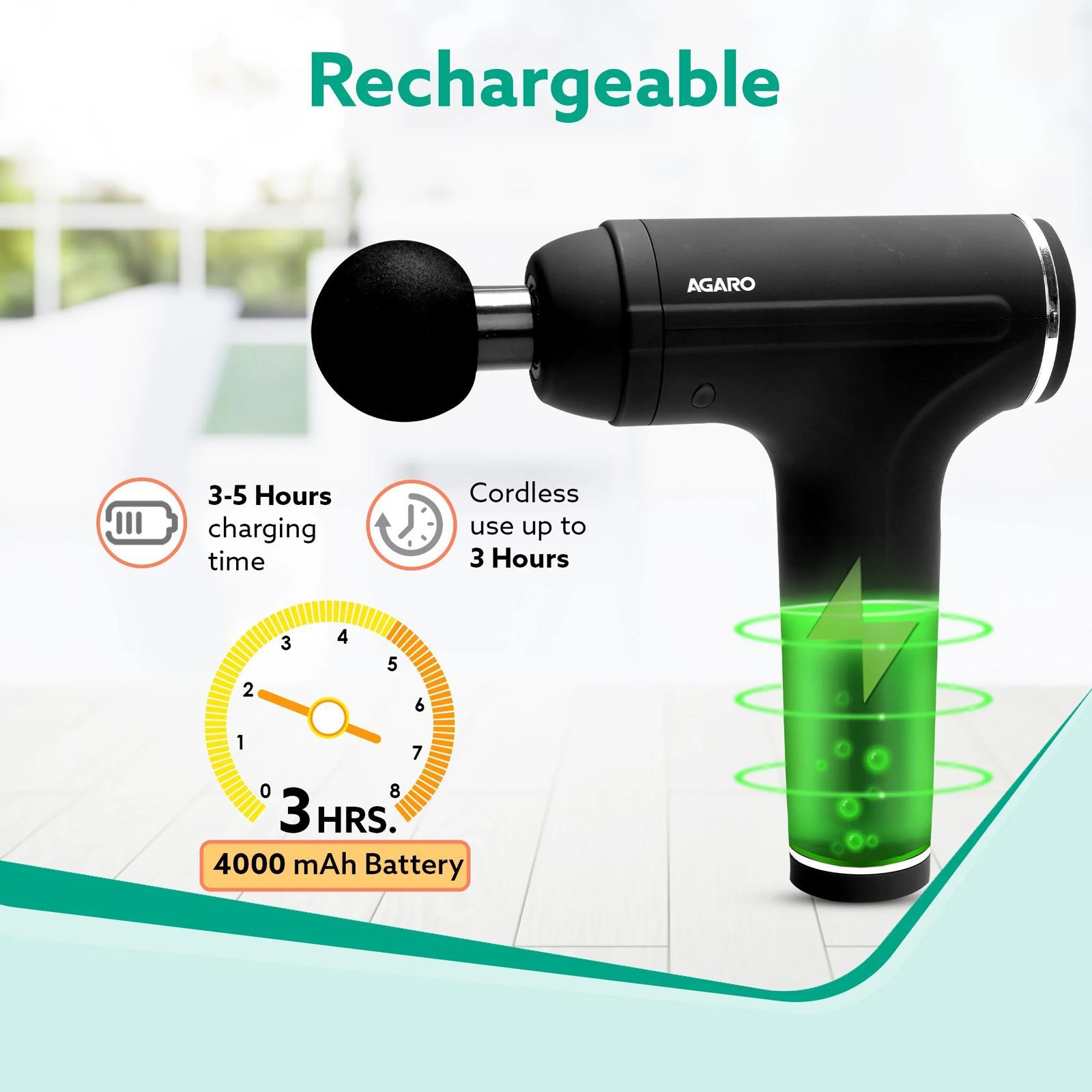 AGARO Galaxy Full Body Massager (High Torque Motor, 34024, Black)_3