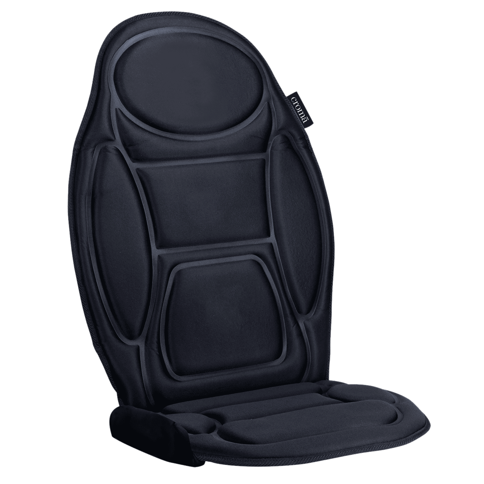 Croma Back Massager Seat (Isolation Massage, Black)_2