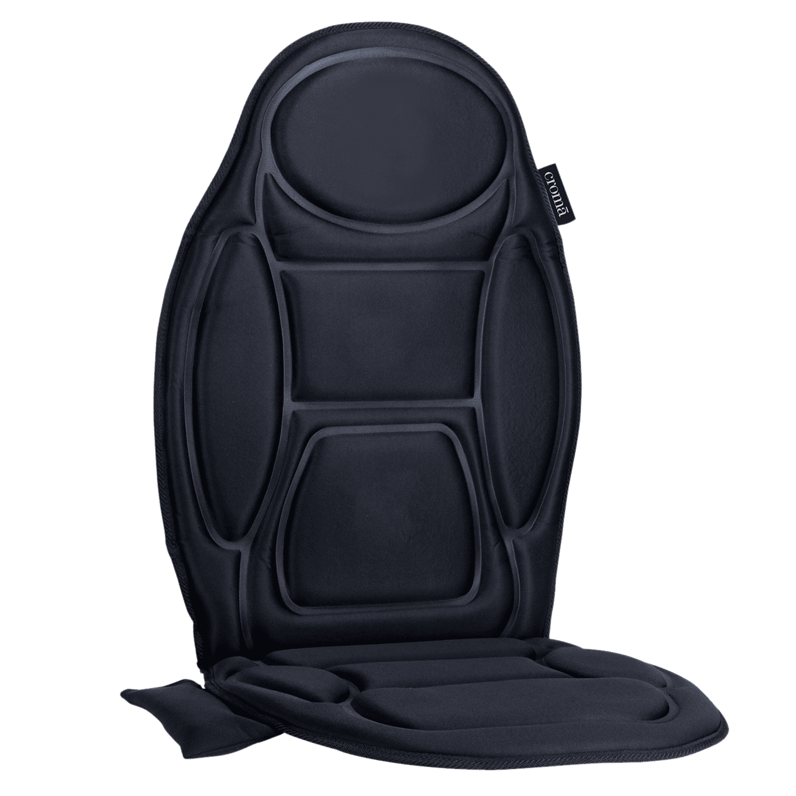Croma Back Massager Seat (Isolation Massage, Black)_4