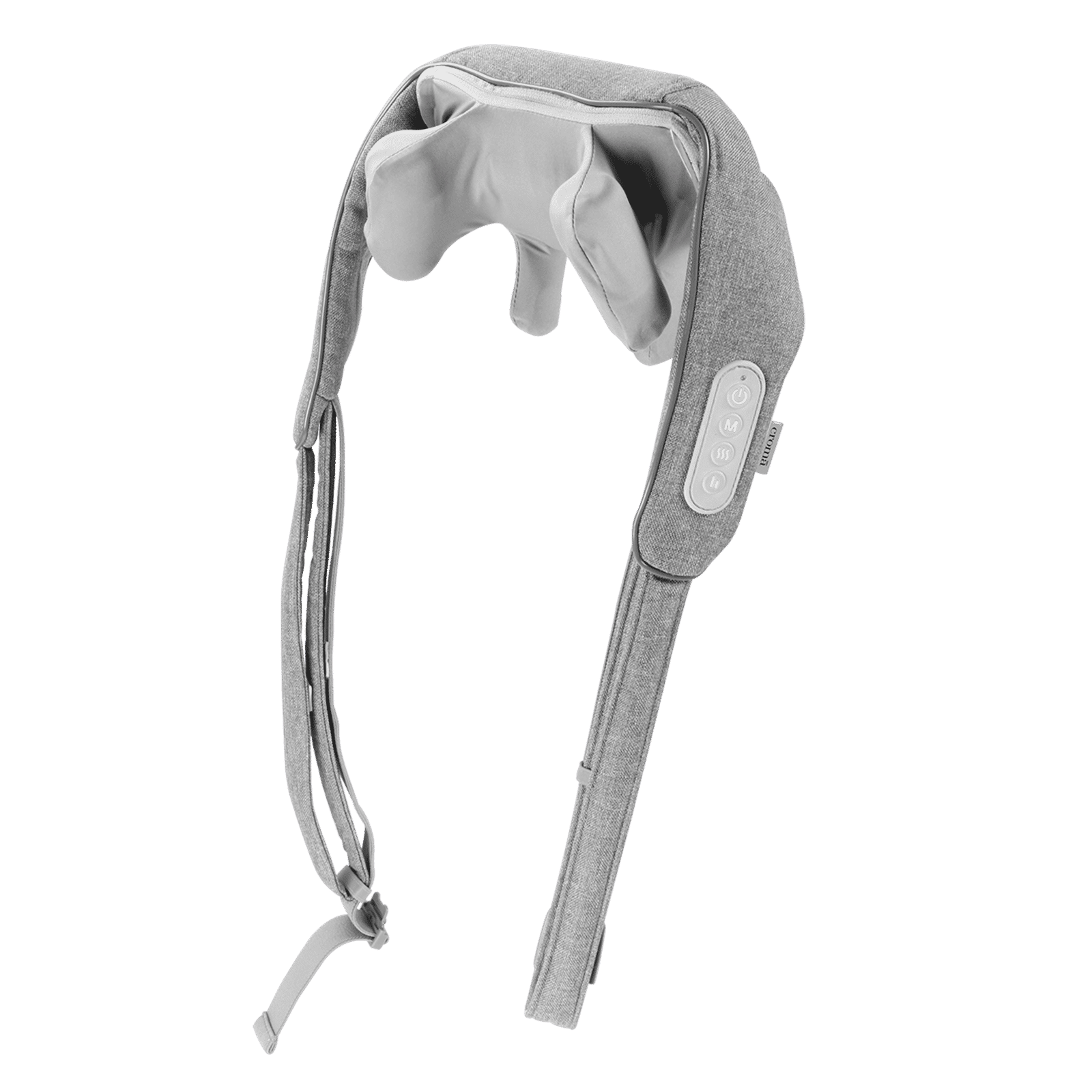 Croma Neck and Shoulder Massager (Zipped Fabric, Grey)_1