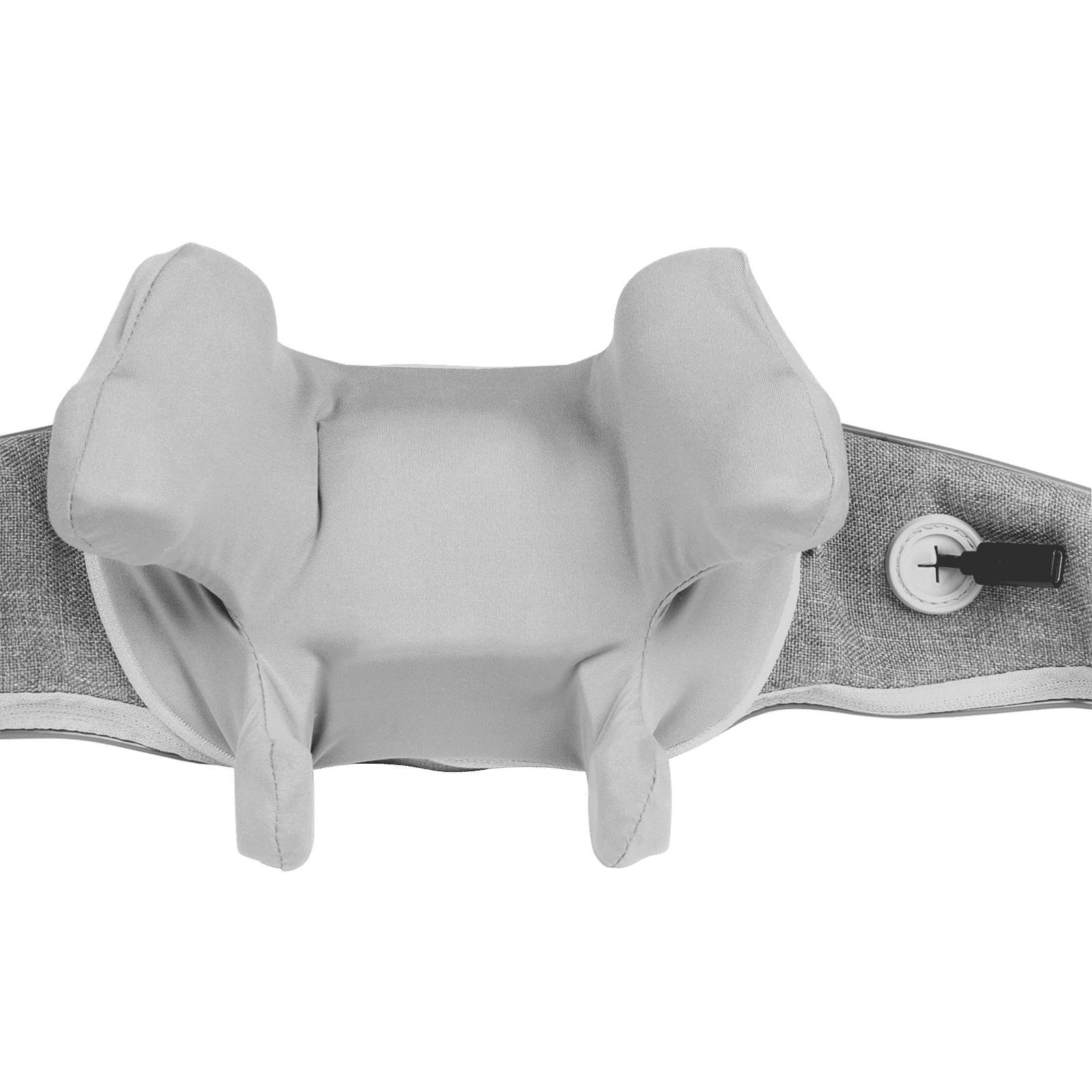 Croma Neck and Shoulder Massager (Zipped Fabric, Grey)_8