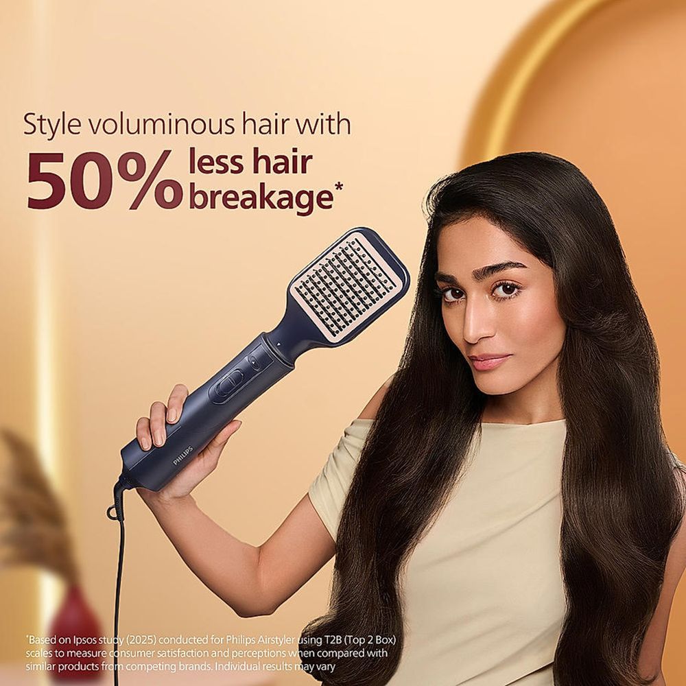PHILIPS 5000 Series Hair Styler with Even Heat Distribution (3 Heat Setting, Pink and Blue)_17