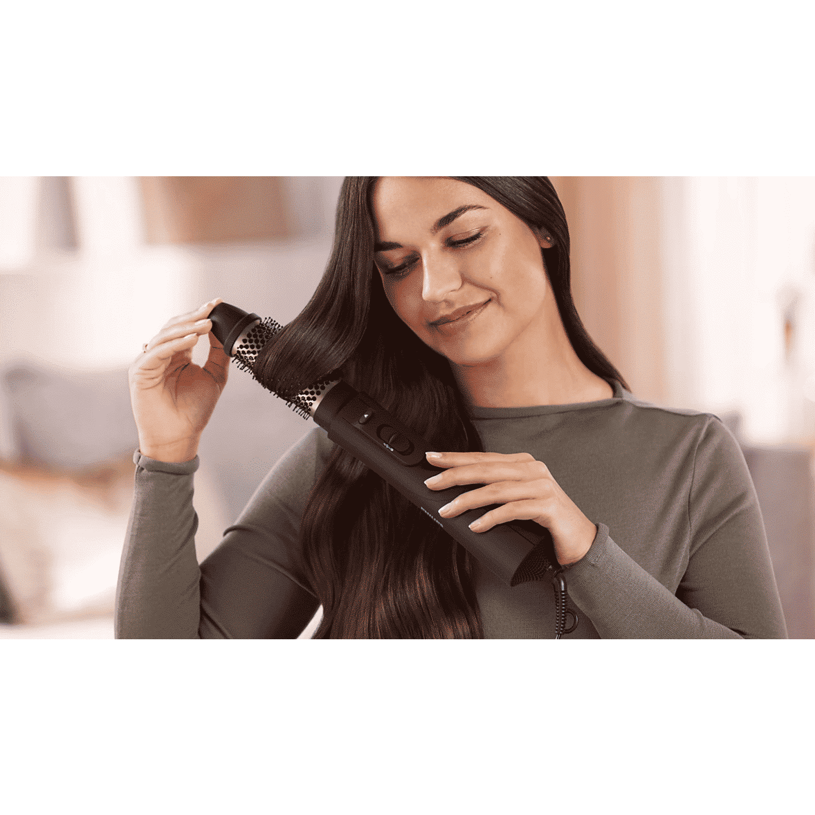 PHILIPS 5000 Series Hair Styler with Even Heat Distribution (3 Heat Setting, Pink and Blue)_8