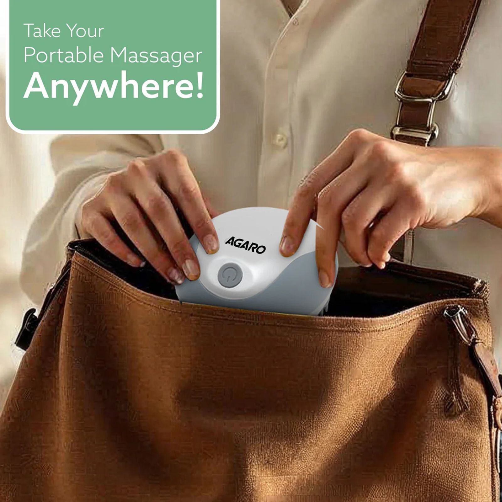 Agaro SM3675 Scalp Massager (Silicone, Ergonomic Design, 34132, White)_8